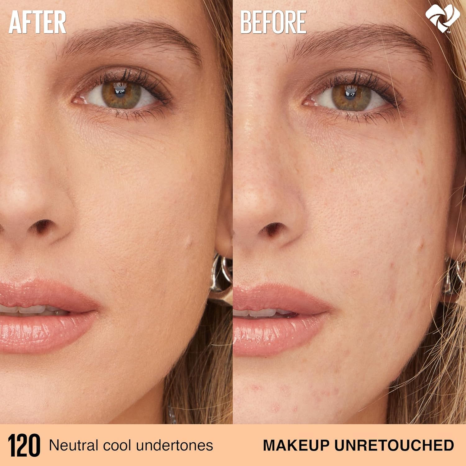 Maybelline Super Stay Lumi-Matte Foundation, Lightweight and Buildable Full Coverage Foundation Makeup For Up To 30HR Wear, 120, 1 Count - Image 4