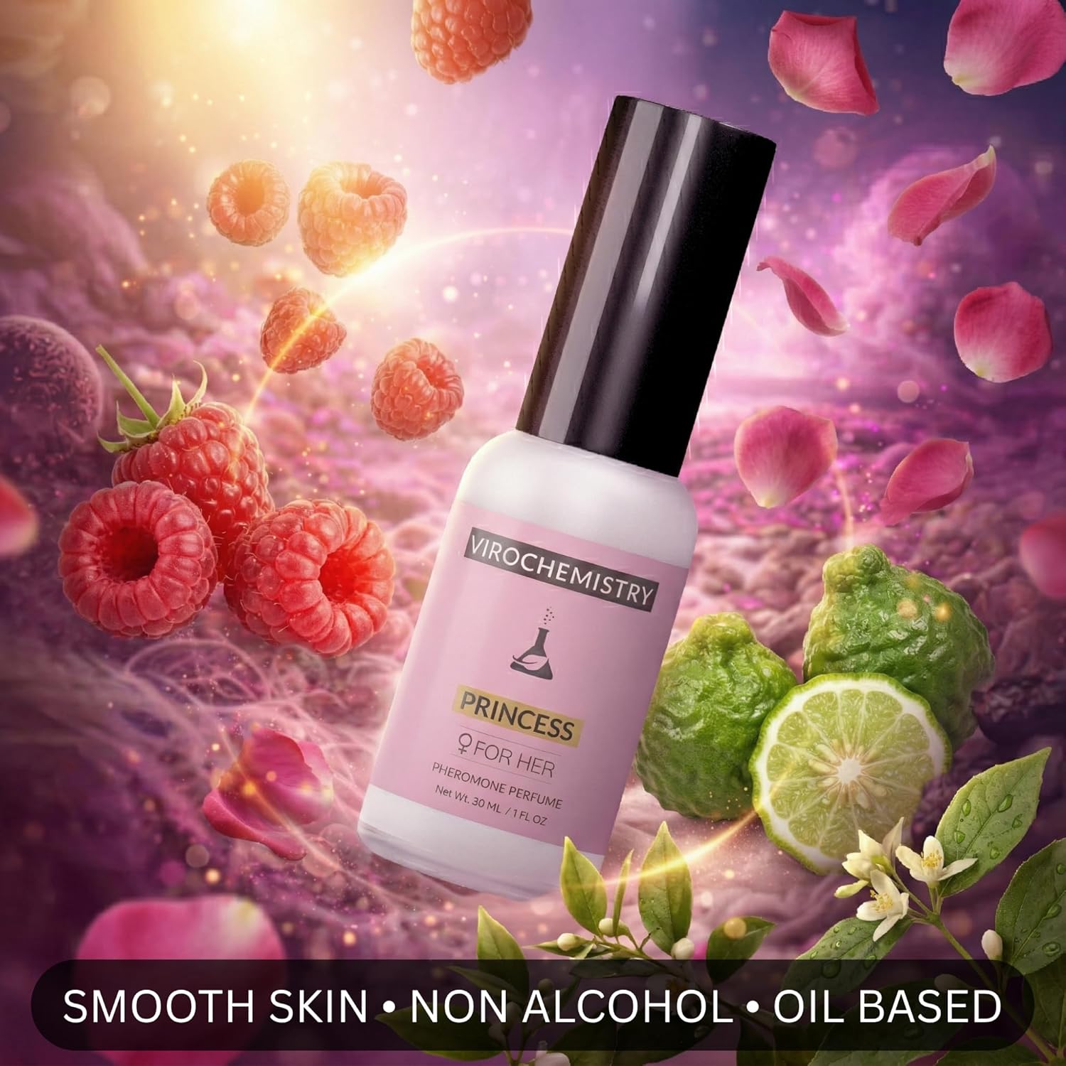 Pheromones For Women (Princess) - Elegant, Ultra Strength Organic Fragrance Body Perfume Spray (1 Fl. Oz Spray) (Human Grade Pheromones to Attract Men) - Image 2