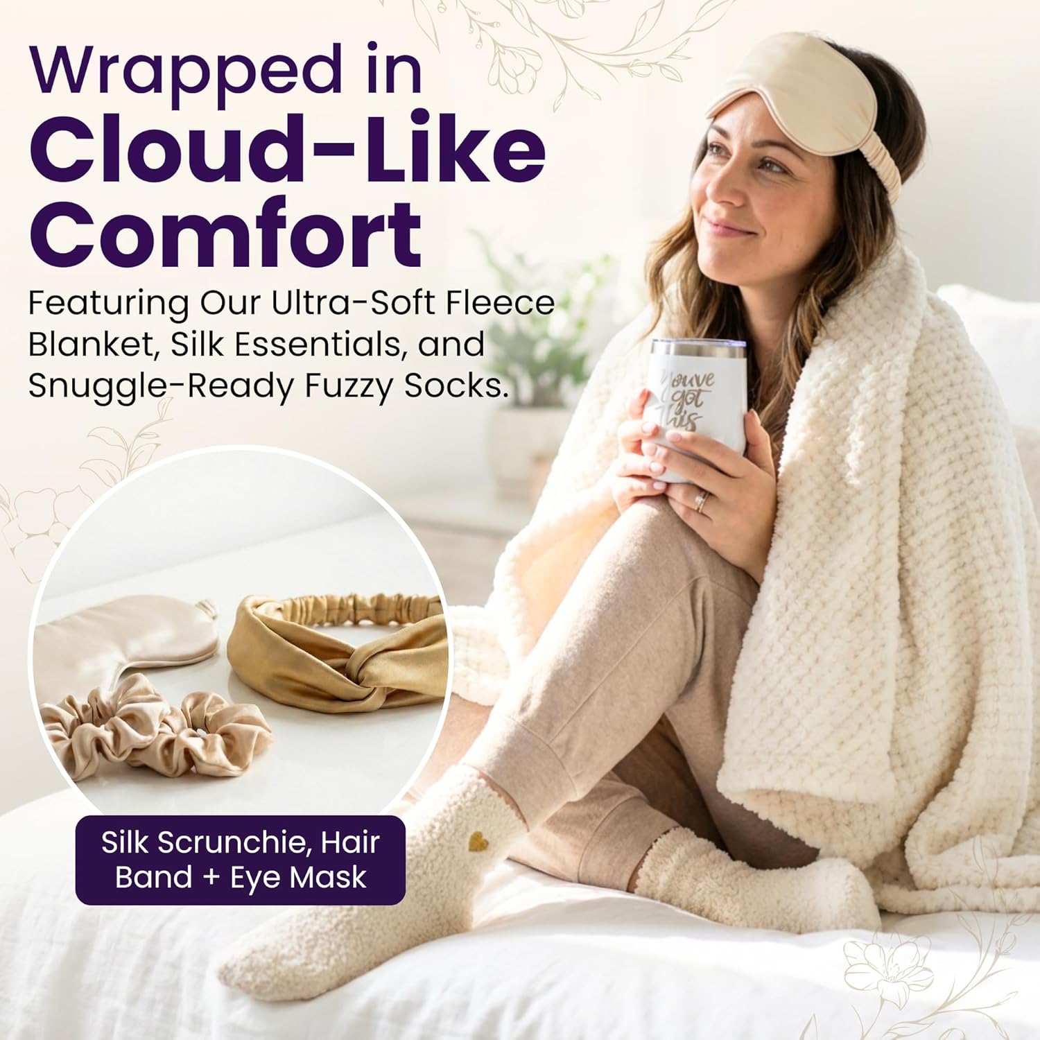 16 Pcs Self Care Gifts for Women - Relaxing Spa Gift Basket for Women, Unique Birthday & Get Well Soon Care Package for Her, Thinking of You Gift Set for Mom, Wife, Sister, Friend - Image 3