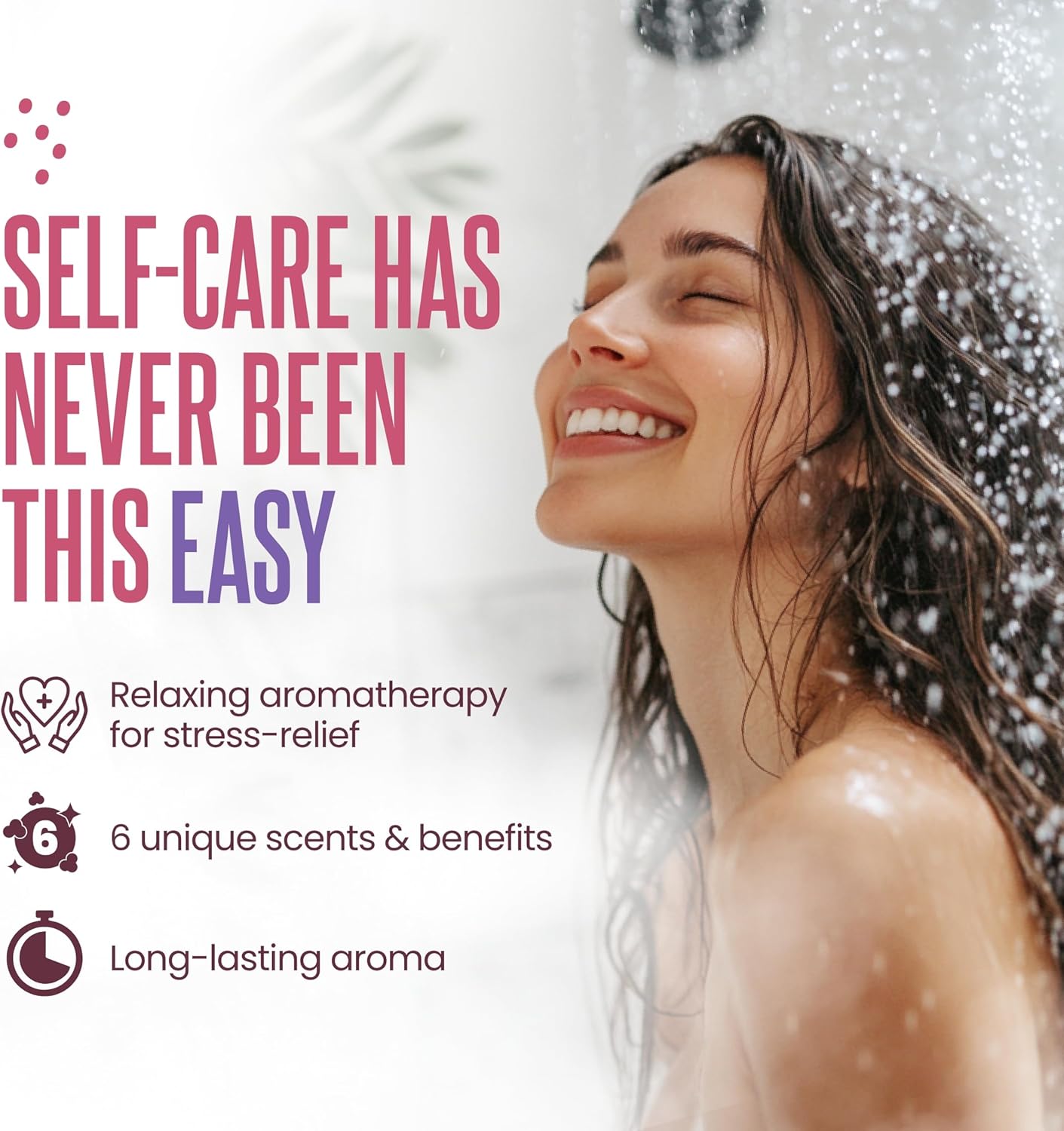 Cleverfy Shower Steamers Aromatherapy - Mothers Day Gifts for Mom, Wife from Husband, Grandma, Daughter and Sister - Birthday Gifts for Women, Mom, Teens, Girlfriend and Her - 6 Tablets - Image 3