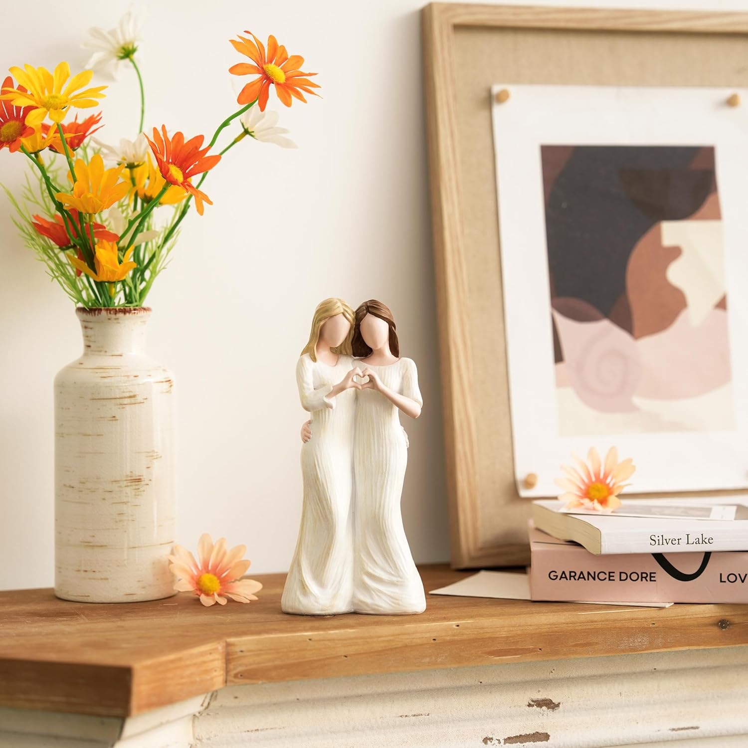 Sister Figurines - Best Friends Gifts for Women, Bestie Friendship Christmas & Birthday Gift - Image 2
