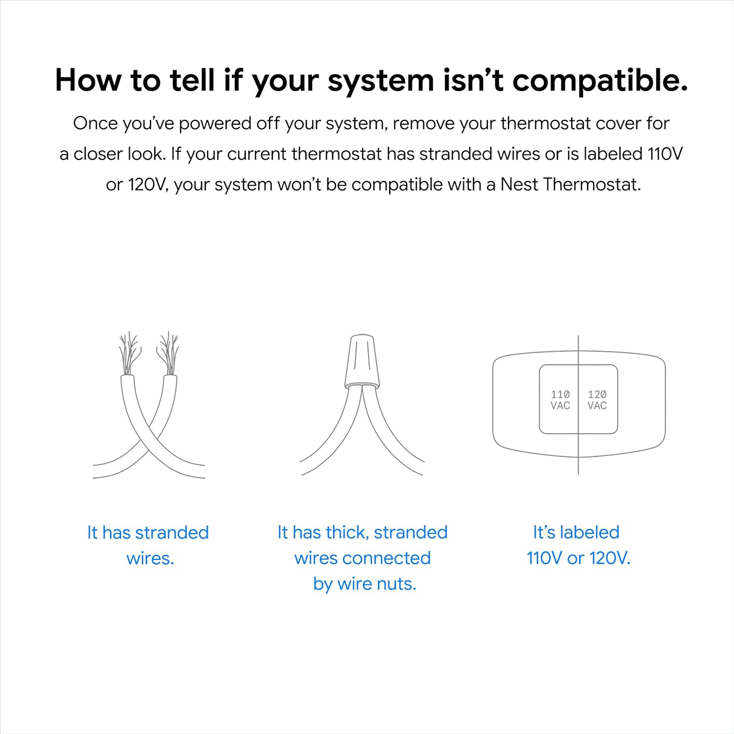Google Nest Thermostat - Smart Thermostat for Home - Programmable Wifi Thermostat - Snow - Image 4