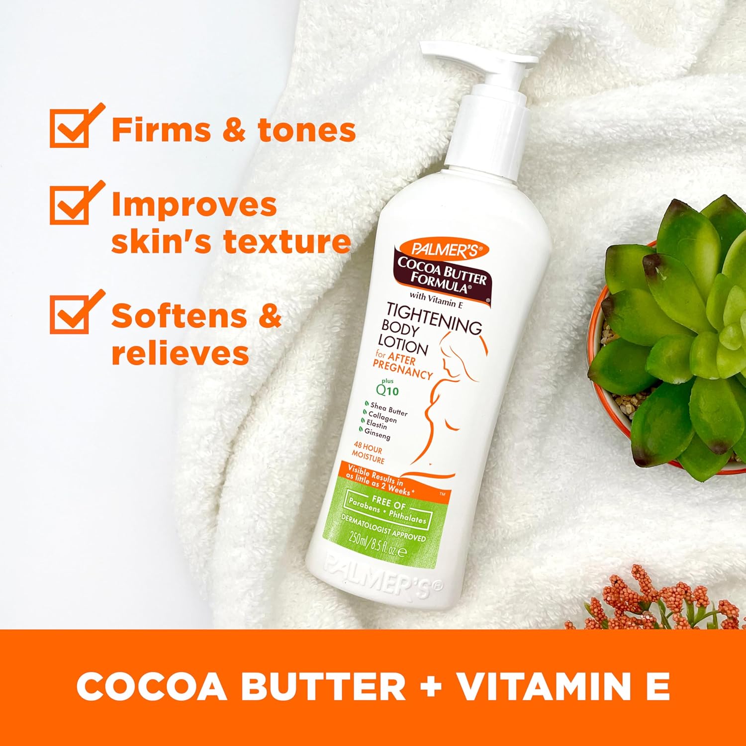 Palmer's Cocoa Butter Formula New Moms Skin Recovery Postpartum Essentials, Body Lotion (8.5 oz) + Nursing Butter (1.1 oz) + Bust Cream (4.4 oz) + Skin Therapy Oil (2 oz), Dermatologist Approved - Image 8