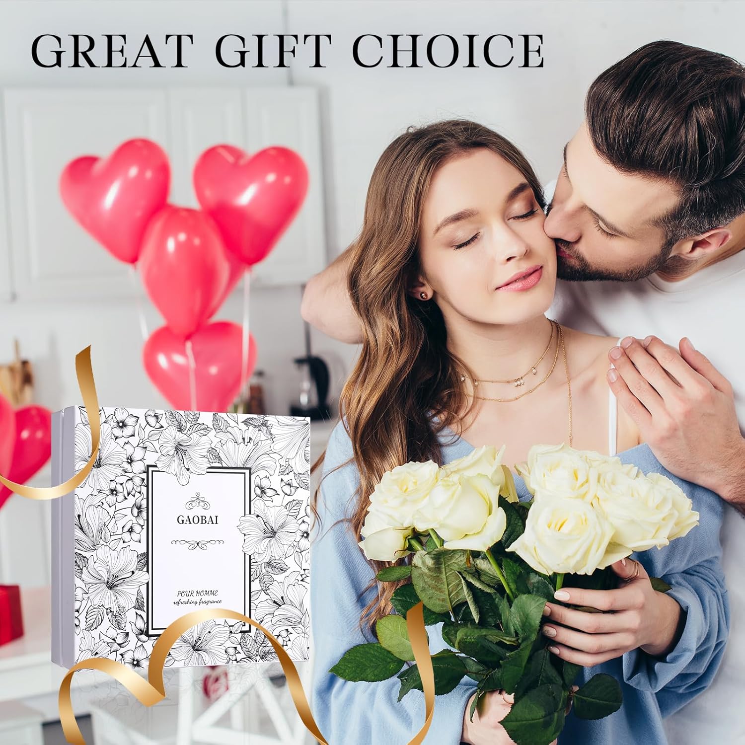 Women's Eau de Toilette perfume Long acting spray perfect, high white cologne 50ML Luxury Fragrances for Women, Fruit-scented portable perfume. Eau de Parfum Spray. Used for a date night dinner. - Image 4
