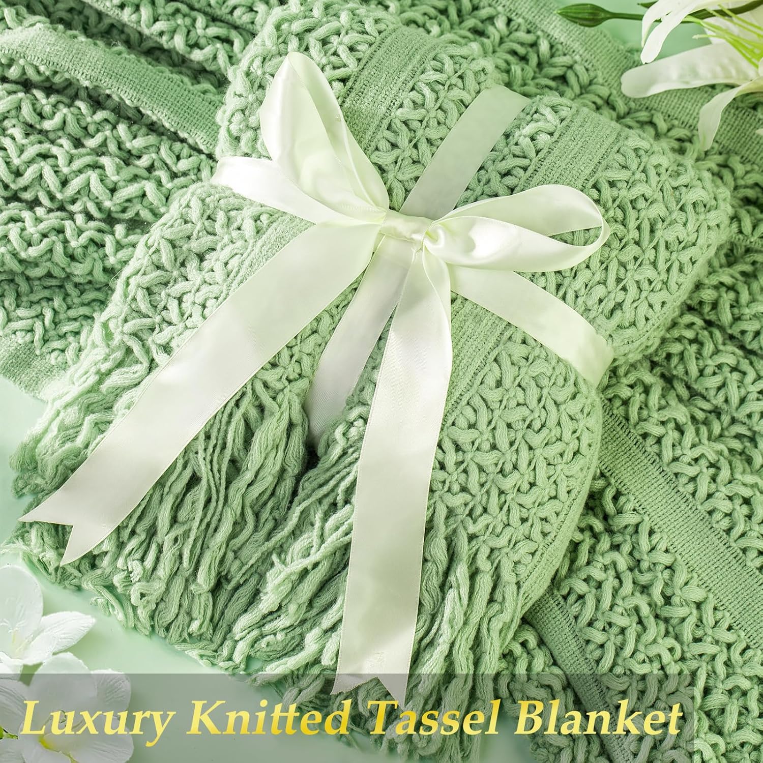 Get Well Gifts for Women,Self-Care Spa Basket, Birthday Gift With Luxury Knitted Throw, Ideal Get Well, Comfort, Relaxation Gift Package for Mom, Wife, Friend, Sister - Image 5