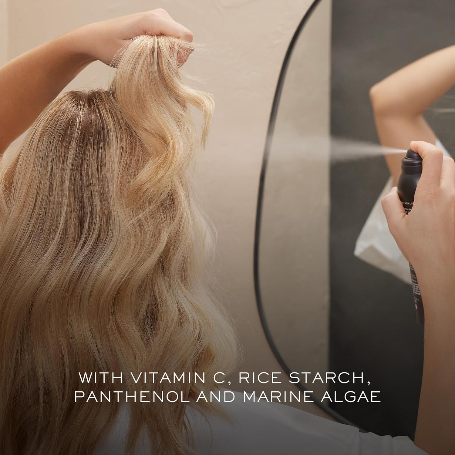 Kristin Ess Volumizing Vitamin C Dry Shampoo Spray for Oily Hair + Frizz - Oil Absorbing Style Extender with Minimal Residue - Powder Spray - Sulfate Free + Vegan + Color Safe - Fresh Pear Fragrance - Image 5
