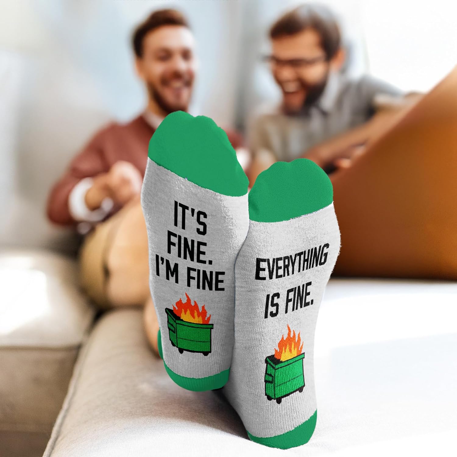 Gifts for Coworkers - Funny Socks for Men and Women, Novelty Stocking Stuffers for Christmas, Ideal Office Gifts for Boss, Cool and Unique Coworker Gift for Women, Perfect Work Socks for Men - Image 7