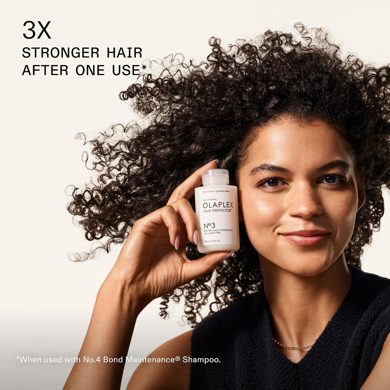 Olaplex N°.3PLUS Complete Repair Treatment: 3-minute Pre-shampoo Treatment to Immediately Repair Hair Damage for Softer, Stronger Hair | For Coily, Curly, Straight, and Wavy - Image 2