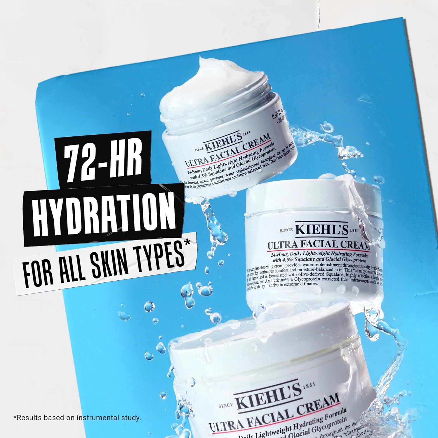 Kiehl's Ultra Facial Cream, with 4.5% Squalane to Strengthen Skin's Moisture Barrier, Skin Feels Softer and Smoother, Long-Lasting Hydration, Easy and Fast-Absorbing, Suitable for All Skin Types - Image 9