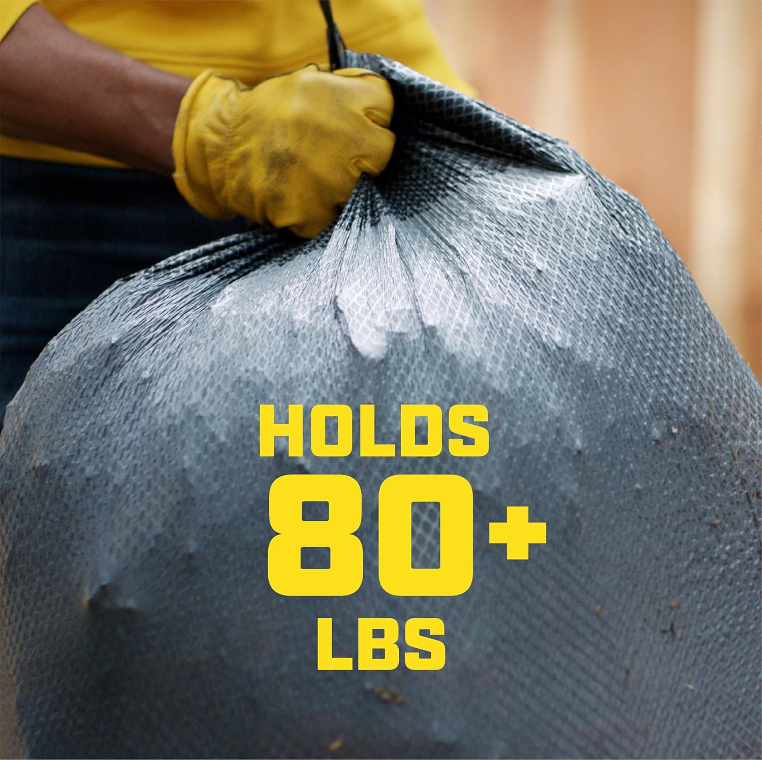 Glad Large 30 Gallon Trash Bags, Unscented Heavy Duty Garbage Bags, Forceflex with Drawstring, 50 Count (Packaging May Vary) - Image 5