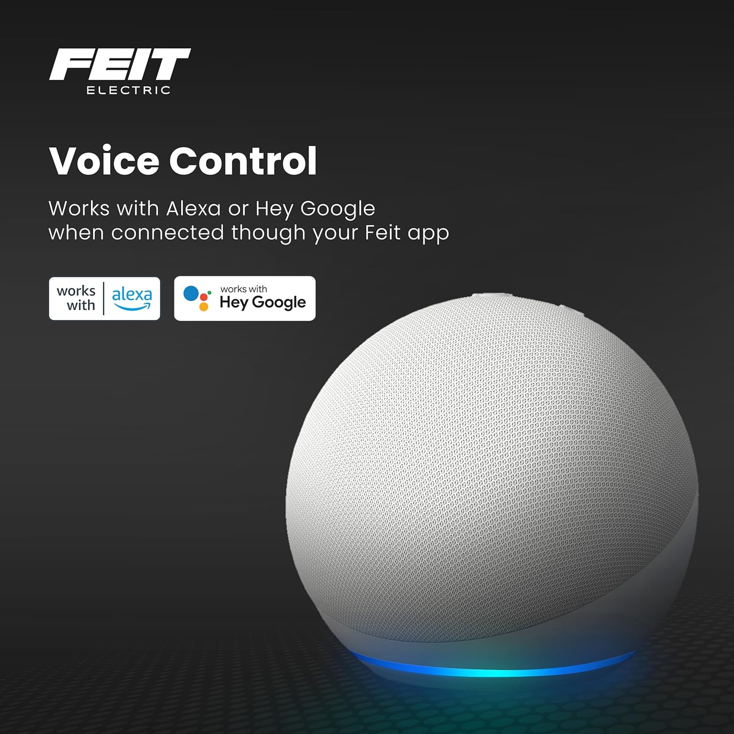 Feit Electric Smart Wi-Fi Plug, Works with Alexa and Google Home, No hub Required, 2.4 Ghz Network Only, Remote Control from Anywhere 15 Amp, Indoor Outlet for Home Appliances - Image 9