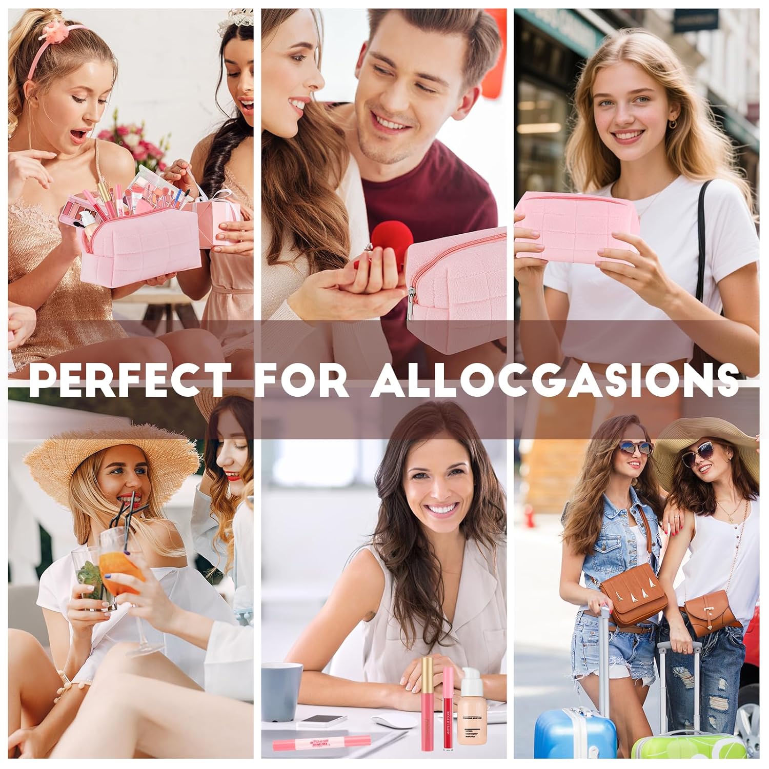 All In One Makeup Kit for Teen Girls Beginners with Foundation,Eyeshadow, Lipstick, Eyeliner, Mascara, Brushes, Bag, Travel Friendly MakeUp Gift Set, Birthday Gifts for Teen Girls, Graduation Gifts - Image 7