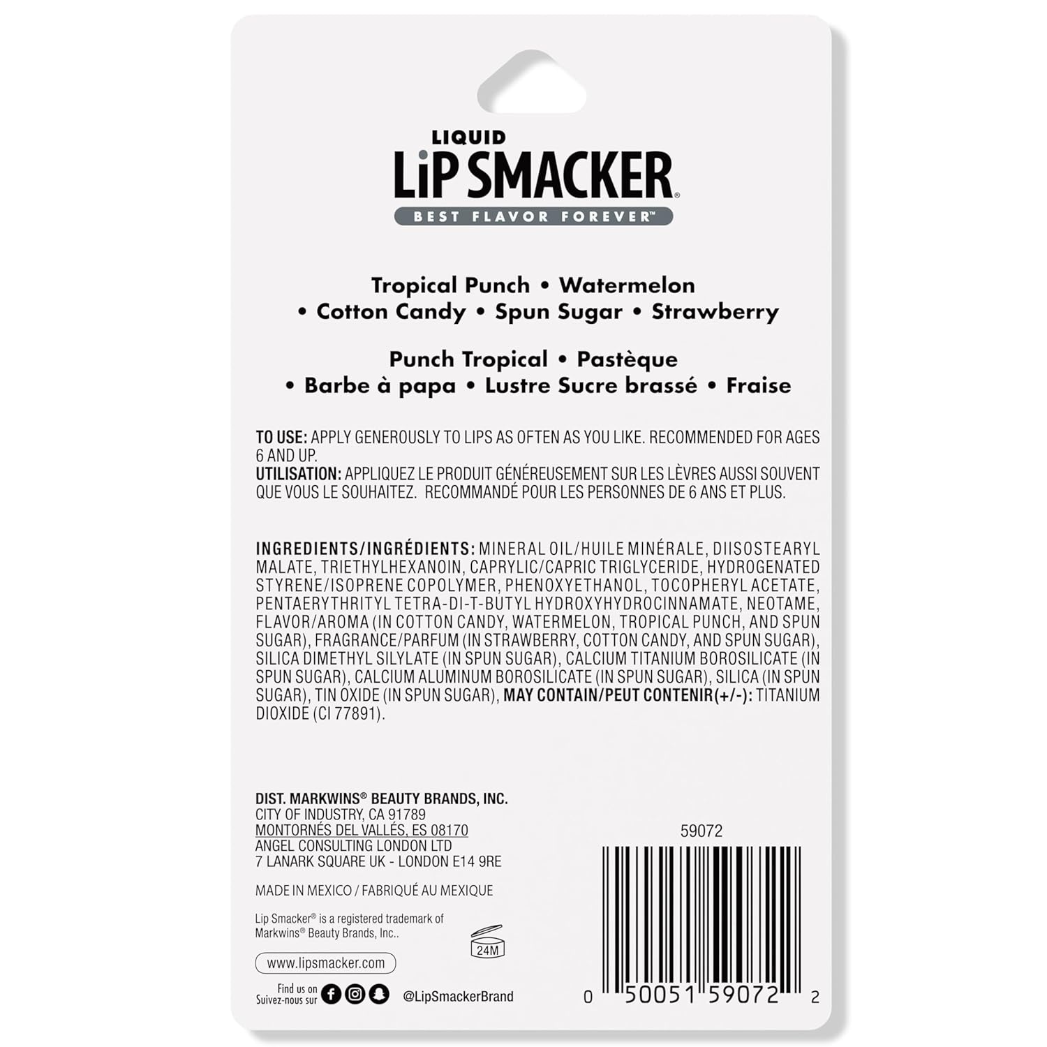 Lip Smacker Liquid Lip Gloss Friendship Pack, 5 Count - Image 5