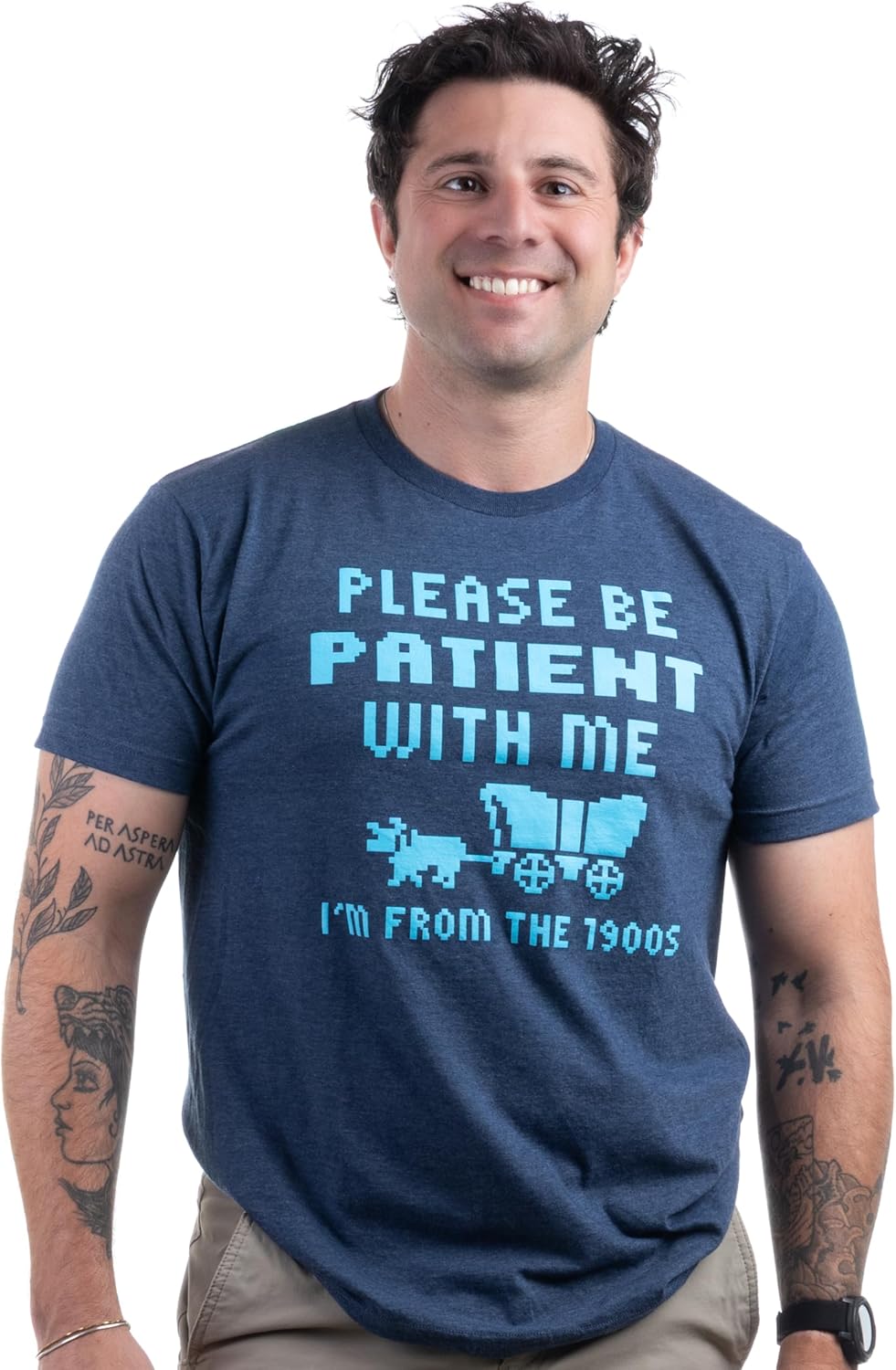 Funny Sarcastic Saying Tee Shirts for Men - Husband, Dad, Grandpa, Boyfriend Son Humor Joke T-Shirts - Image 2
