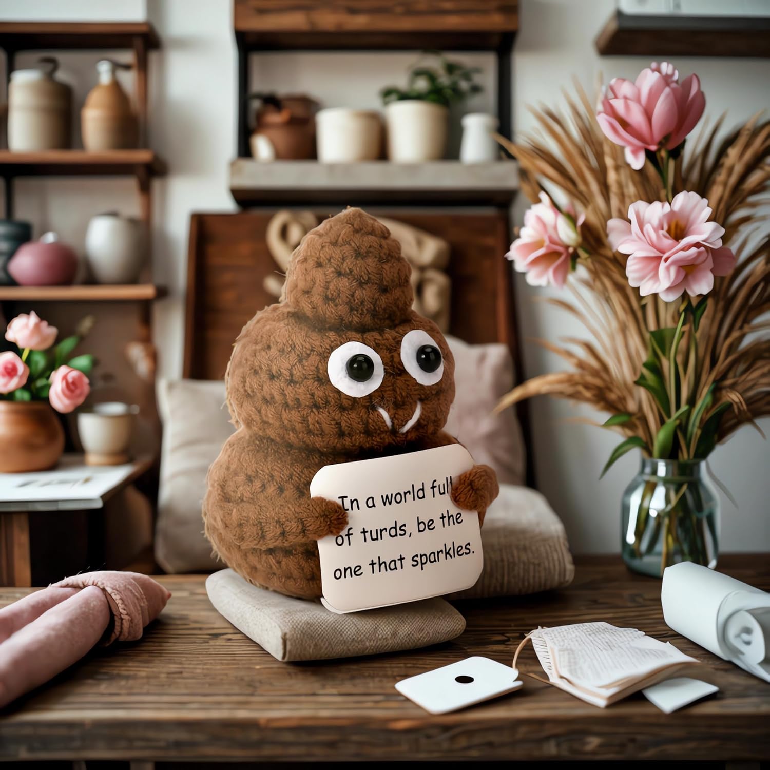 i-Beeboo Funny Gag Gifts for Women,Sister, Brother, Dad, Mom, Bestfriends,Coworkers,Teen Boy Small Gifts, Home Office Decor Christmas Stocking Stuffer (Gag) - Image 7