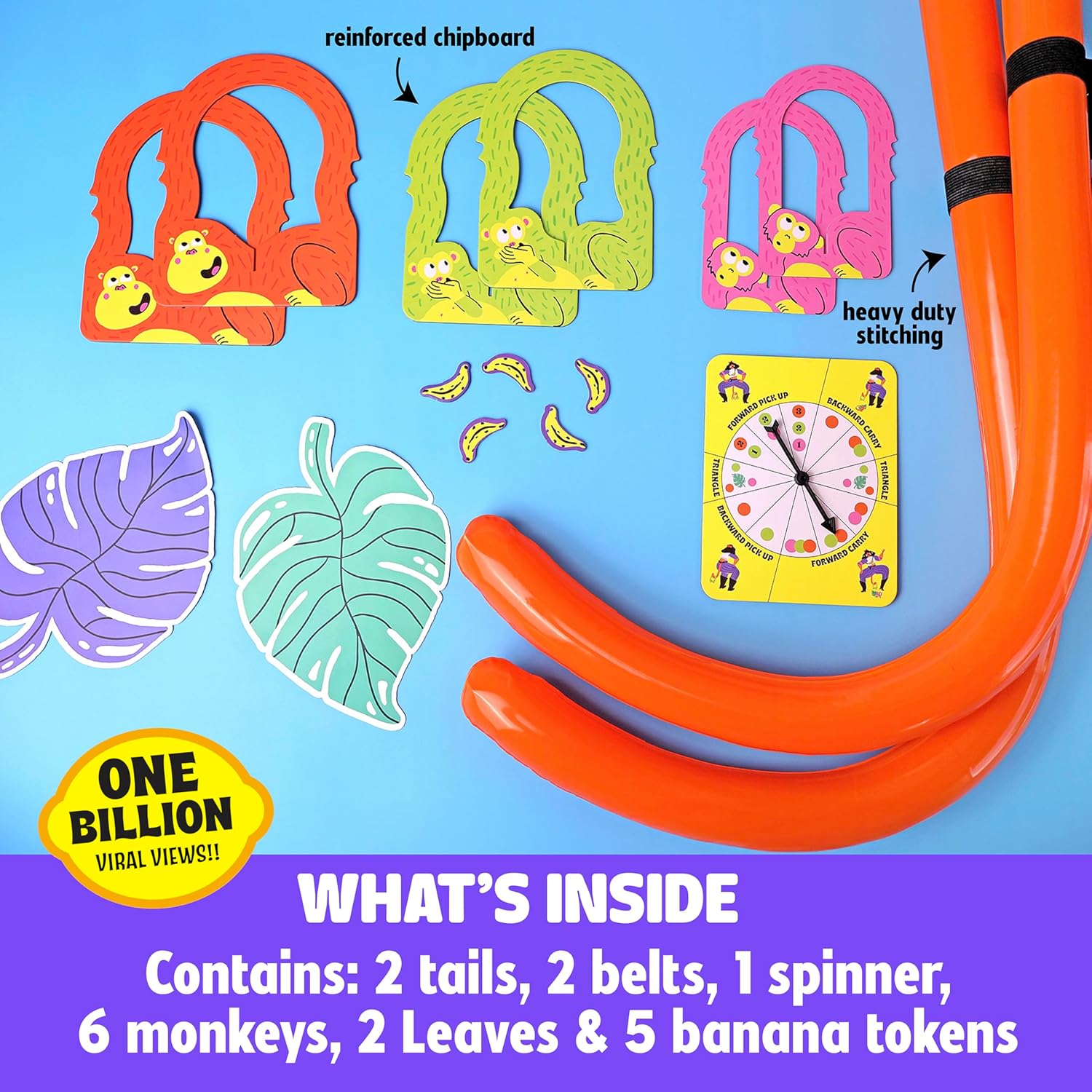 It’s Bananas! The Monkey Tail Game – Funny Family & Party Game for Kids & Adults | Hilarious Gift for Birthday, Christmas, Bachelorette, Thanksgiving, White Elephant - Image 3
