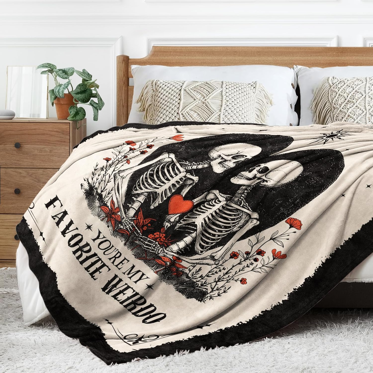 Gifts for Him Her, Anniversary Blanket for Women Men, Birthday Gifts for Boyfriend Girlfriend, I Love You Gift, Engagement, Wedding Gift for Wife, Husband, Couple, 60"X50" - Image 9