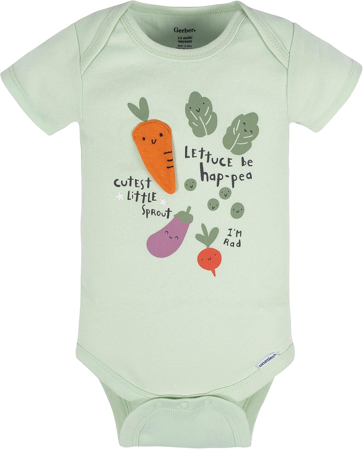 Gerber Unisex-Baby 8-pack Short Sleeve Onesies Bodysuits - Image 2