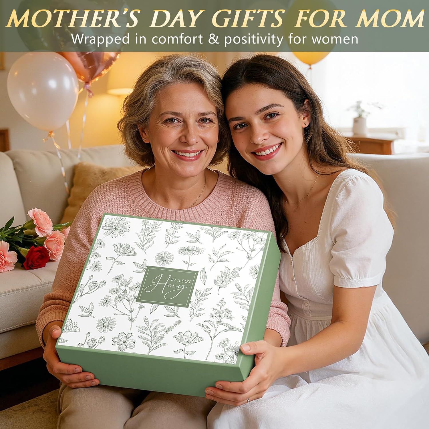 Mothers Day & Birthday Gifts for Women - Get Well Soon Spa Care Package, Luxury Self Care Gift Basket for After Surgery & Cancer Care Inspirational Thinking of You Sympathy Gift Set for Mom Her Friend - Image 2