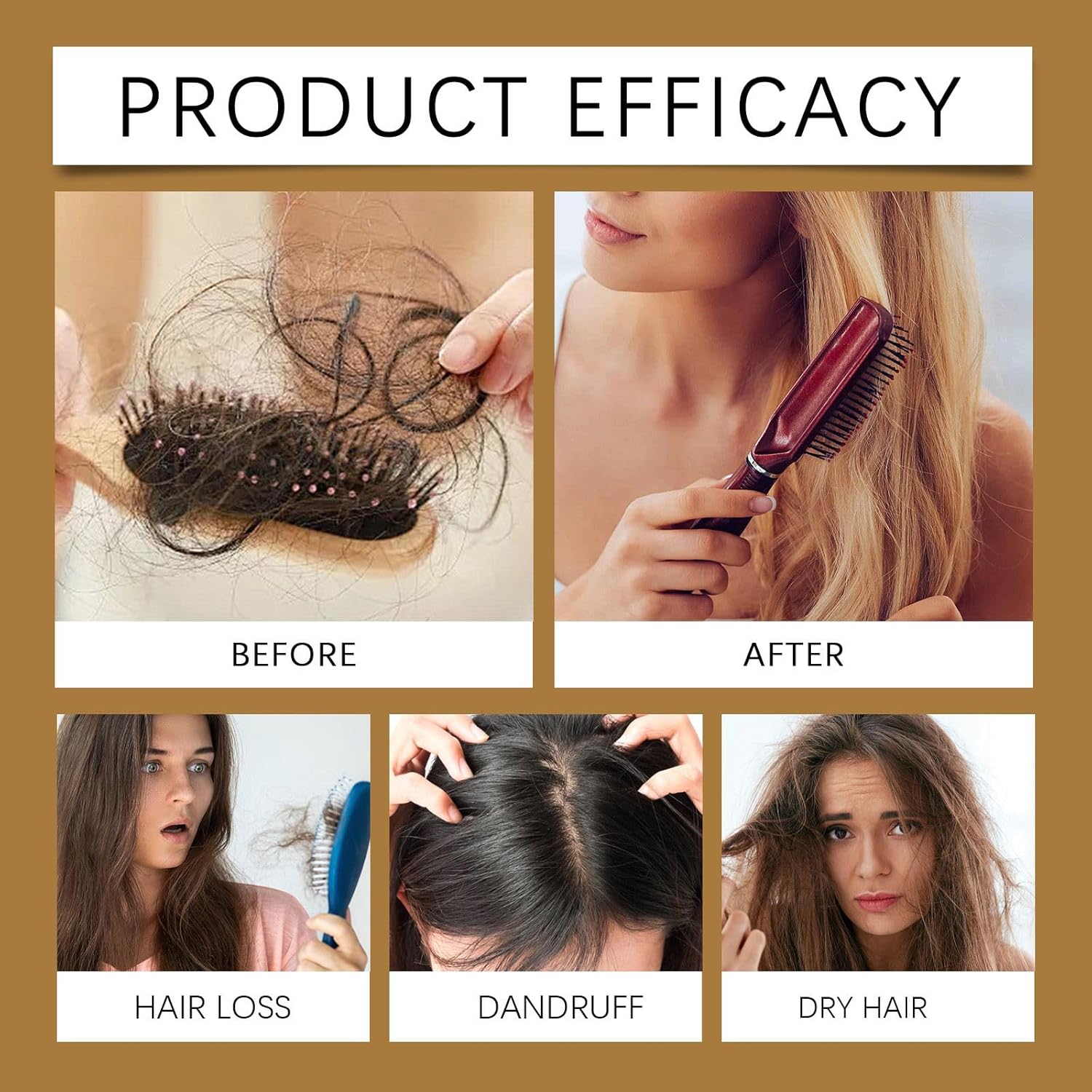 2Pcs Anti-Hair Fall Hair Loss Shampoo, Anti-Hair Fall Promote Hair Growth, Anti Hair Loss Shampoo, Moisturizing & Promoting Hair Growth, Suitable for All Hair Types (2PCS) - Image 3