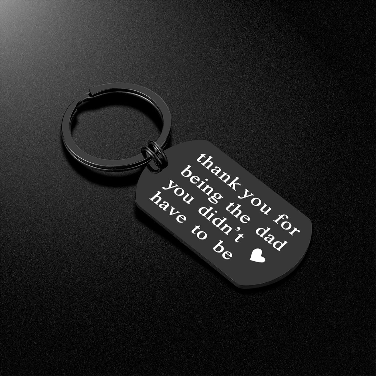 iJuqi Step Dad Gift from Daughter Son - Father's Day Gifts Christmas Gifts for Stepdad, Thank You for Loving Me AS Your Own - Image 4