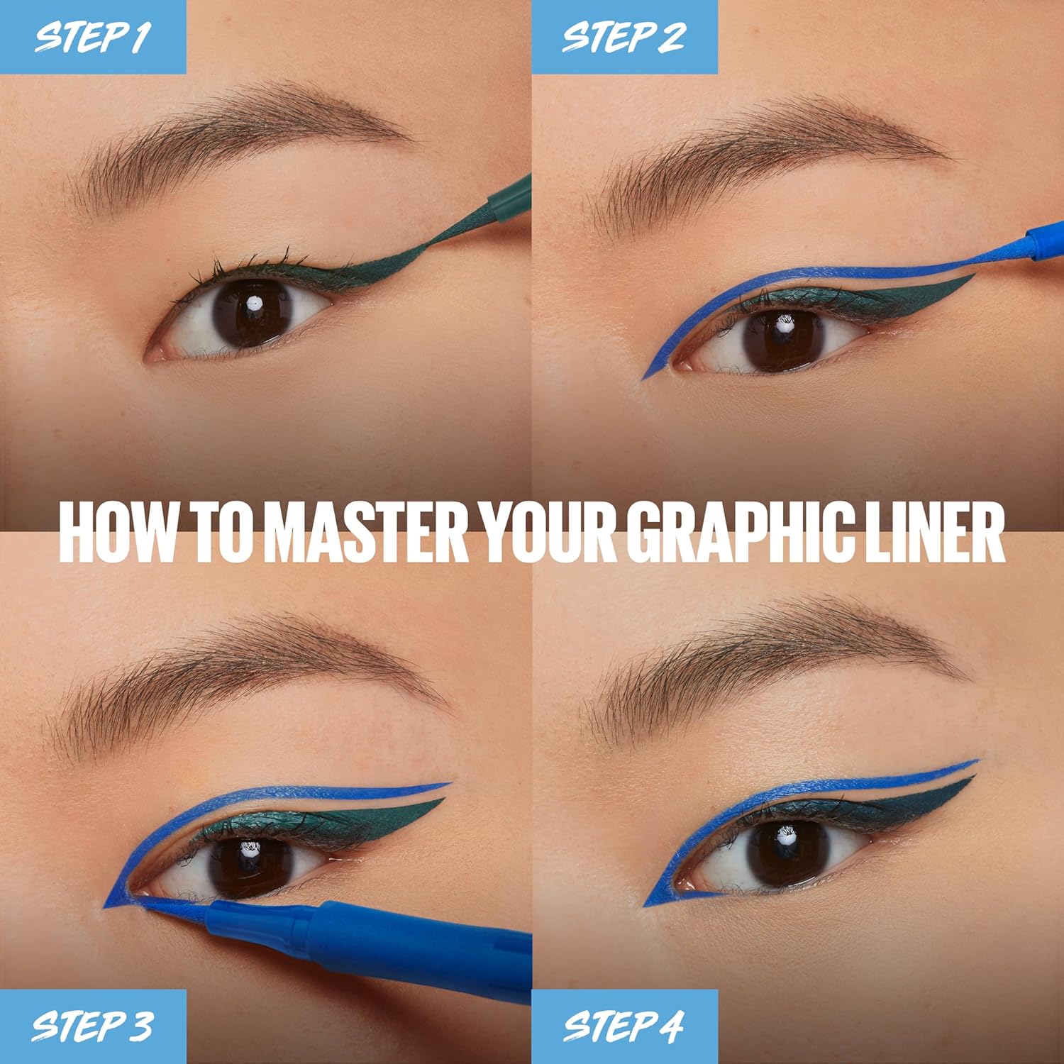 Maybelline Eyestudio Master Precise All Day Waterproof Liquid Eyeliner Makeup, Black, 1 Count (Packaging May Vary) - Image 7