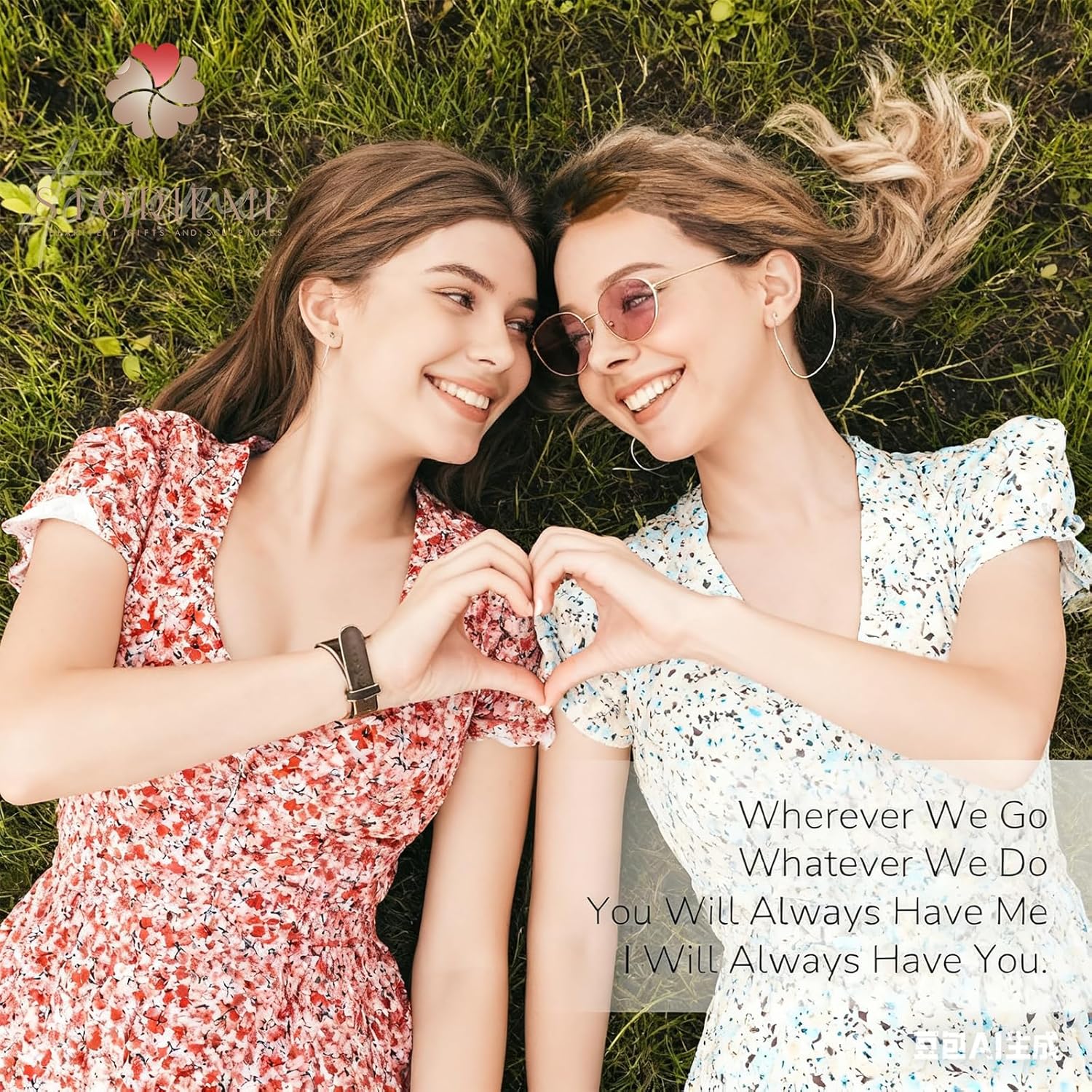 Sister Figurines - Best Friends Gifts for Women, Bestie Friendship Christmas & Birthday Gift - Image 3