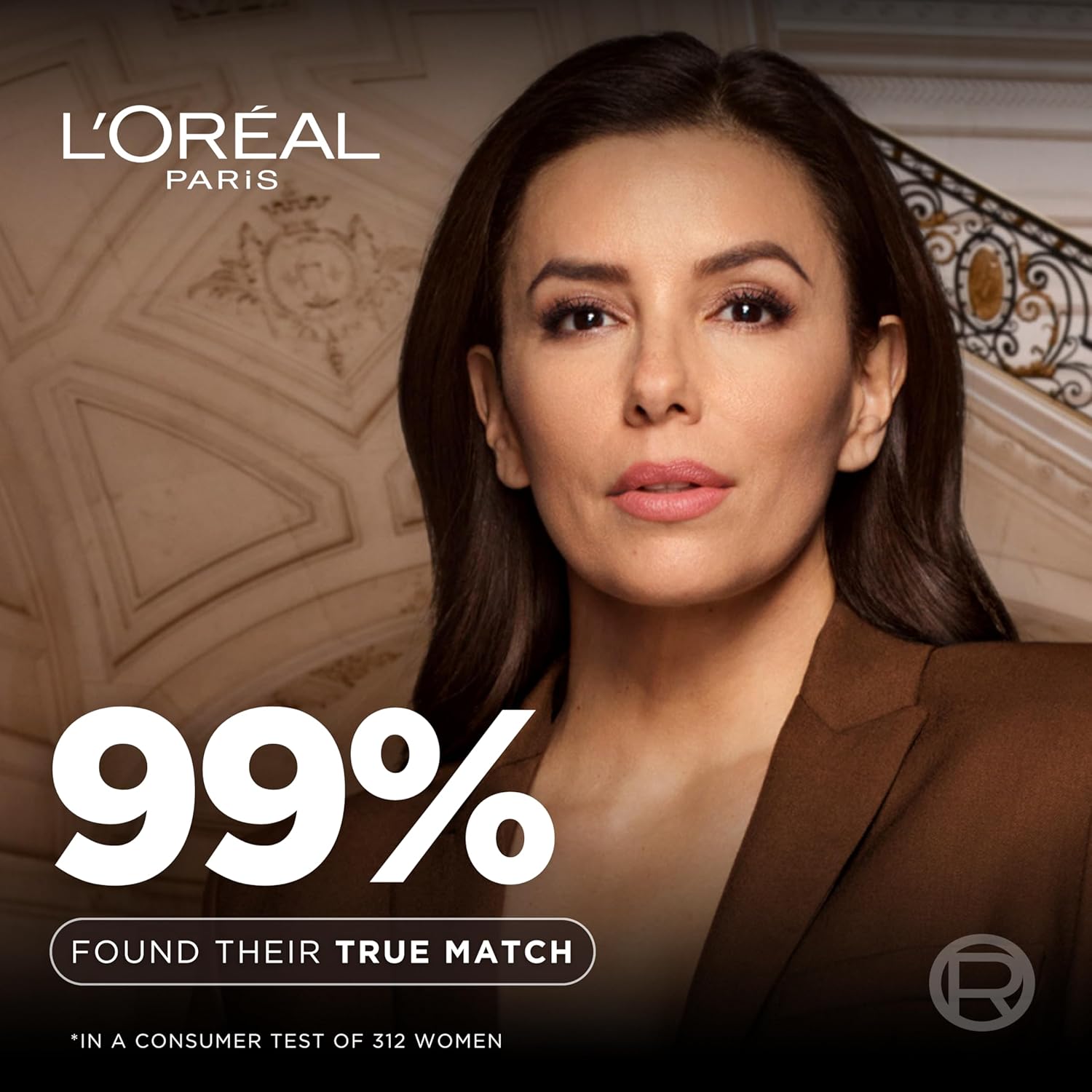 L'Oreal Paris True Match Super-Blendable Foundation, Medium Coverage Liquid Foundation Makeup, N3, Light Medium, 1 Fl Oz - Image 3