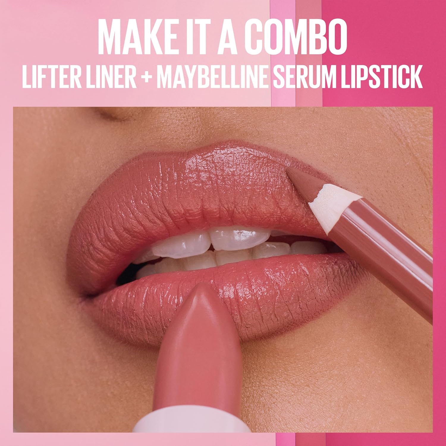 MAYBELLINE Serum Lipstick, Hydrating Lip Makeup with 8HRs of Lip Plumping Moisture with Hyaluronic Acid + Oil Blend, Wild Card (Midtone Red Matte) - Image 10