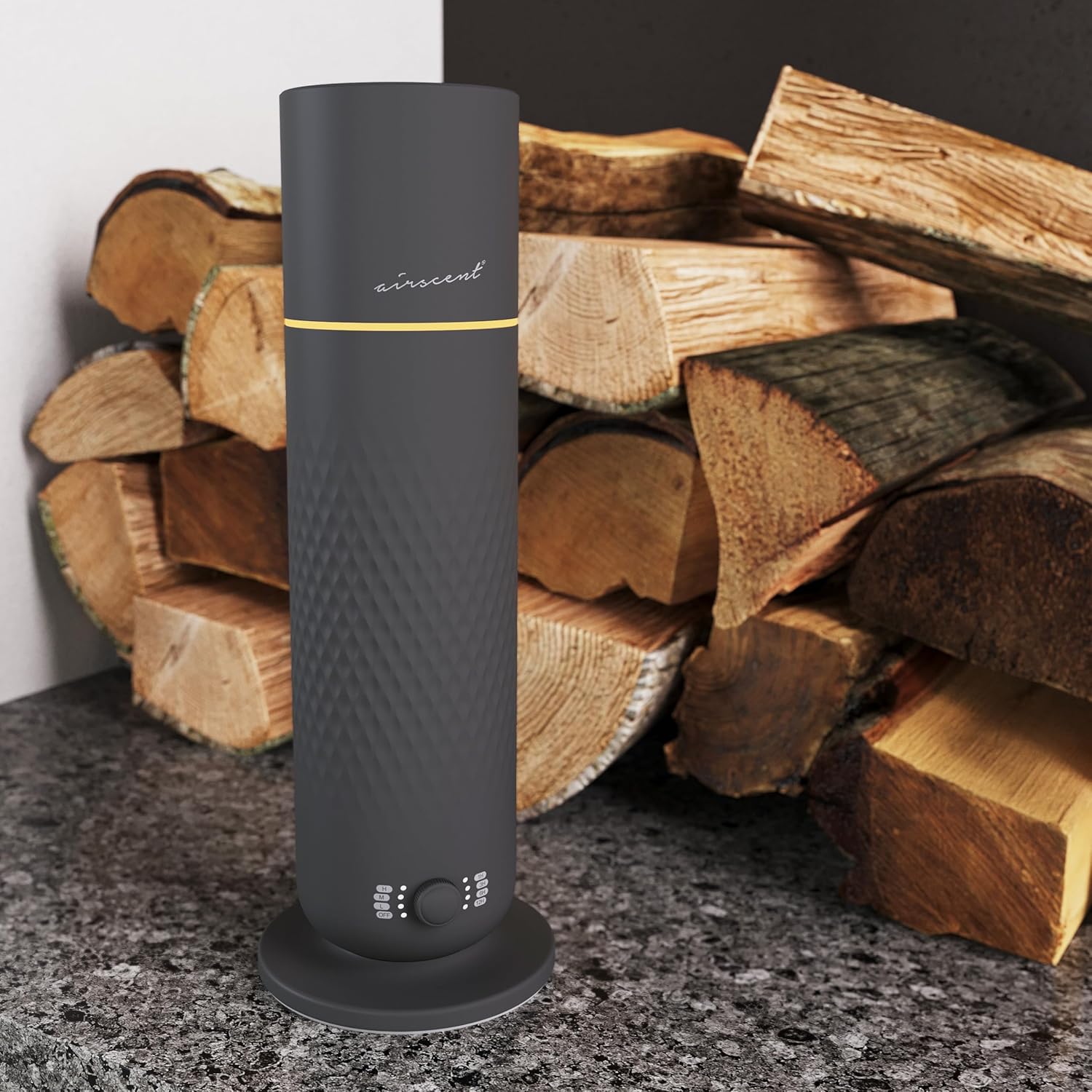 The AirScent Waterless Diffuser - Cold Air Scent Diffuser Oil Machine for Homes, Offices, Hotels and Spas - Aromatherapy Diffuser for Aesthetic Scenting - Black - 4.05 Oz - Fragrance Not Included - Image 7