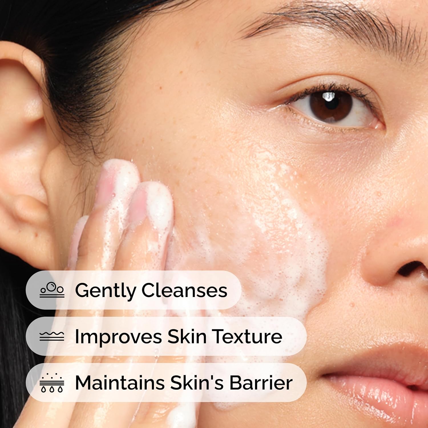 The Ordinary Glucoside Foaming Cleanser, Gentle Foaming Face Wash for All Skin Types Including Sensitive Skin, 5.1 Fl Oz - Image 4