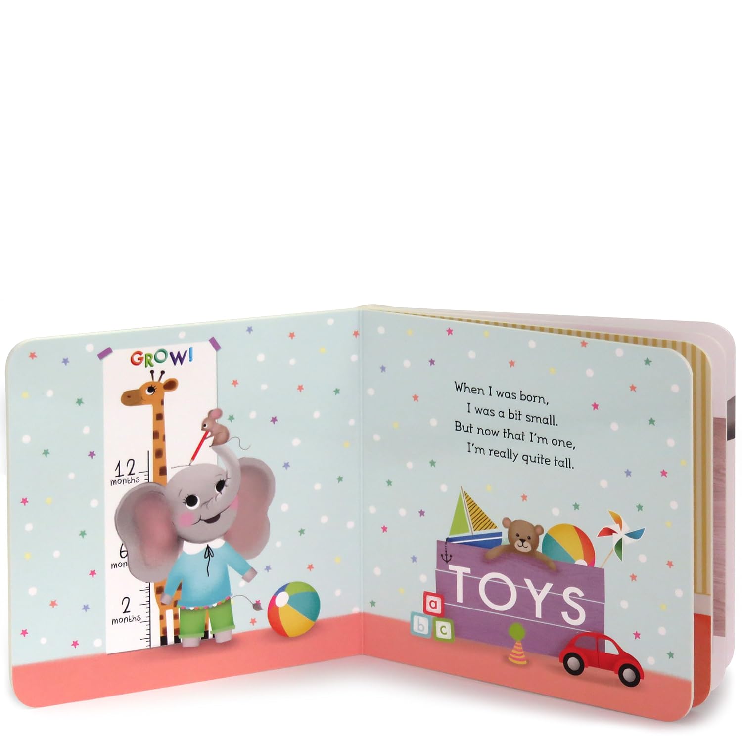 Now You Are One: Little Bird Greetings, Greeting Card Board Book with Personalization Flap, 1st Birthday Gifts for One Year Olds - Image 4