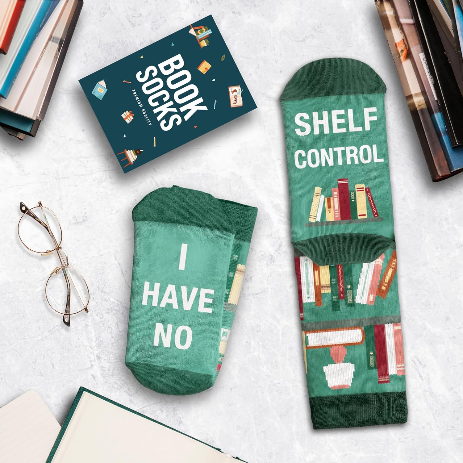 Book Lovers Gifts, Funny Reading Socks for Book Lovers, Cute Gifts for Readers Women, Ideal gifts Socks For Reader - Image 6