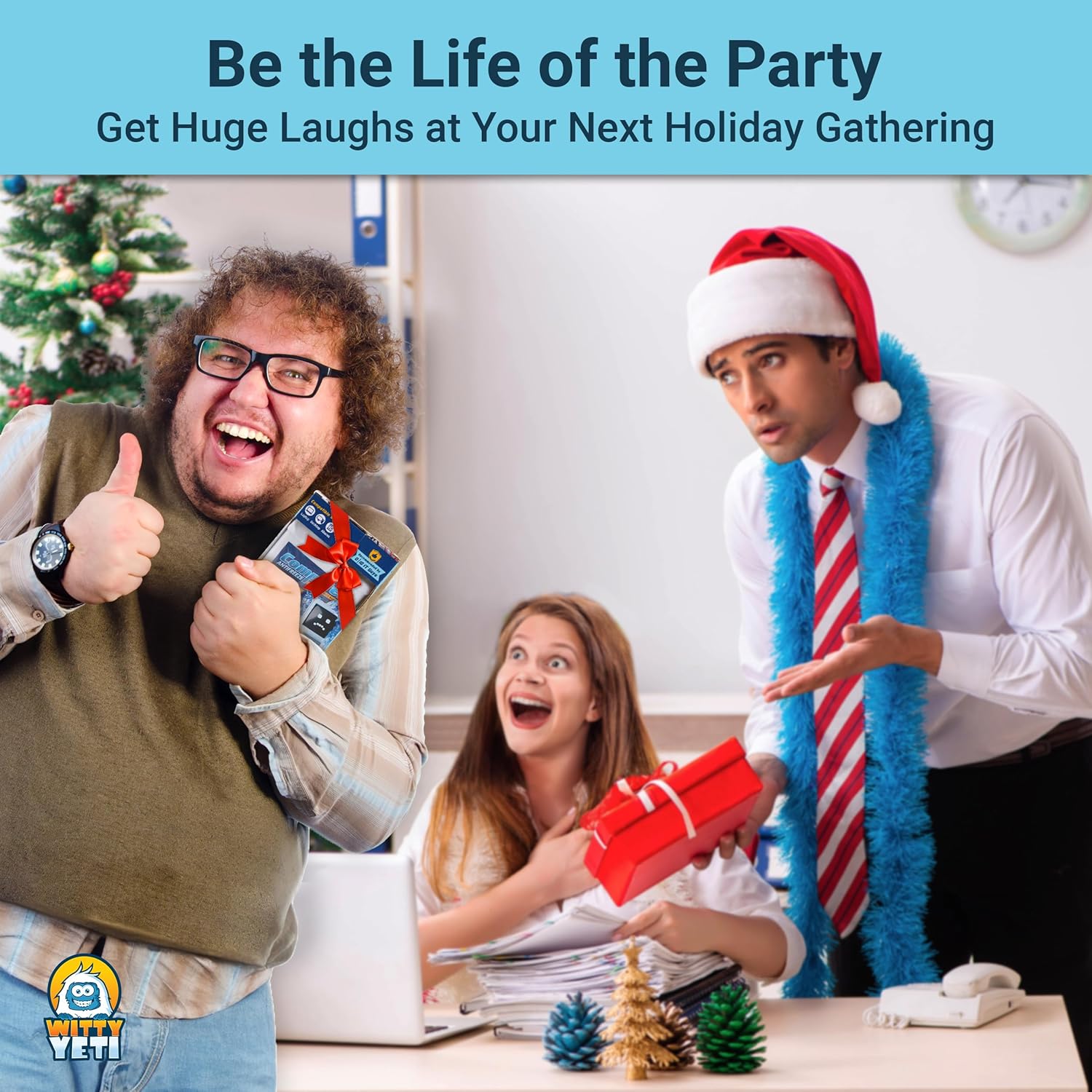 Witty Yeti Hilarious Gag Gift Computer Antifreeze Funny Practical Joke for Office Workers, Tech or IT Professionals. Christmas Stocking Stuffer Idea, White Elephant Party or Birthday Prank Present - Image 4