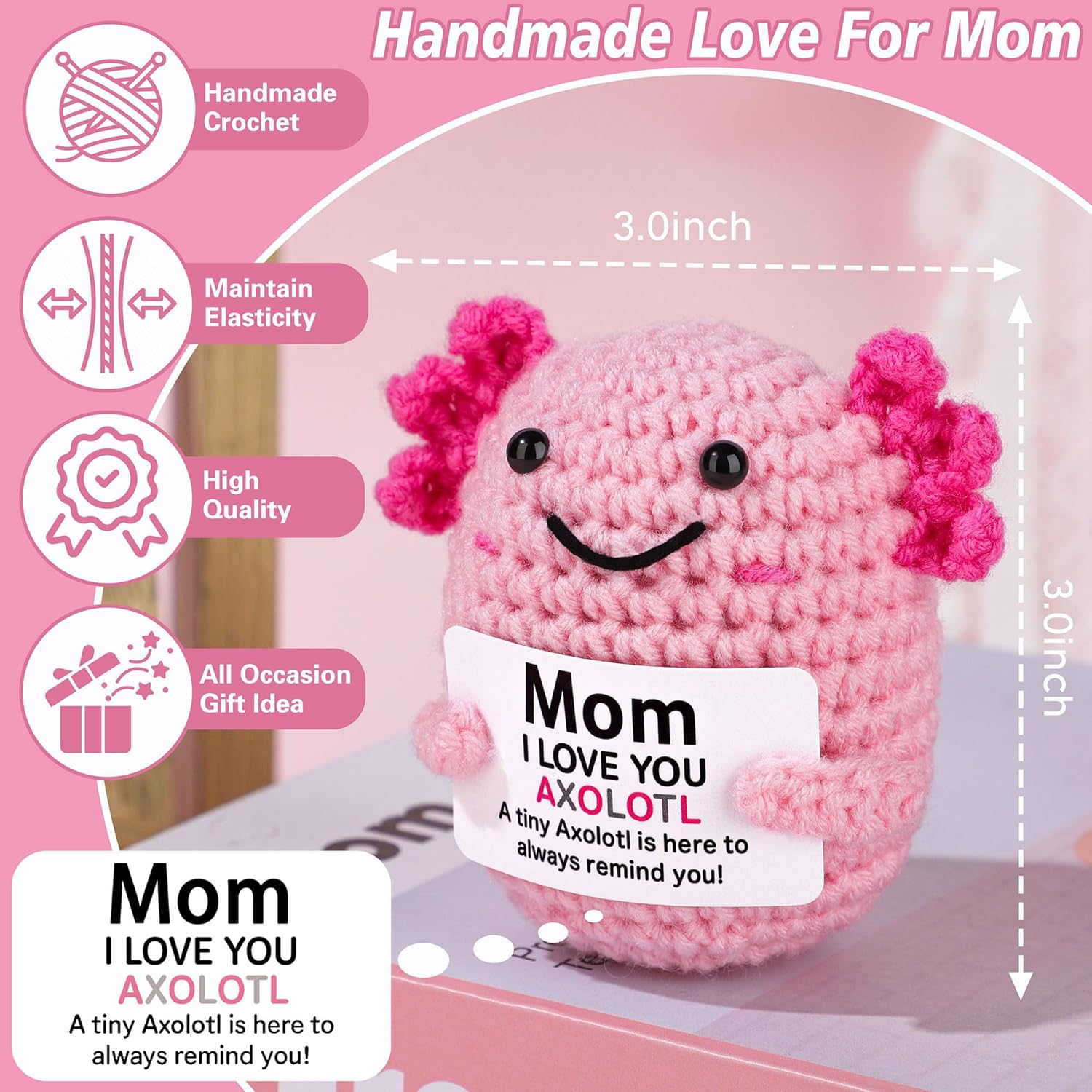 Mom Gifts, Birthday Mothers Day Ideas Gifts for Mom from Daughter Son, Christmas Valentines Day Mother Present Set of 7 - Image 6