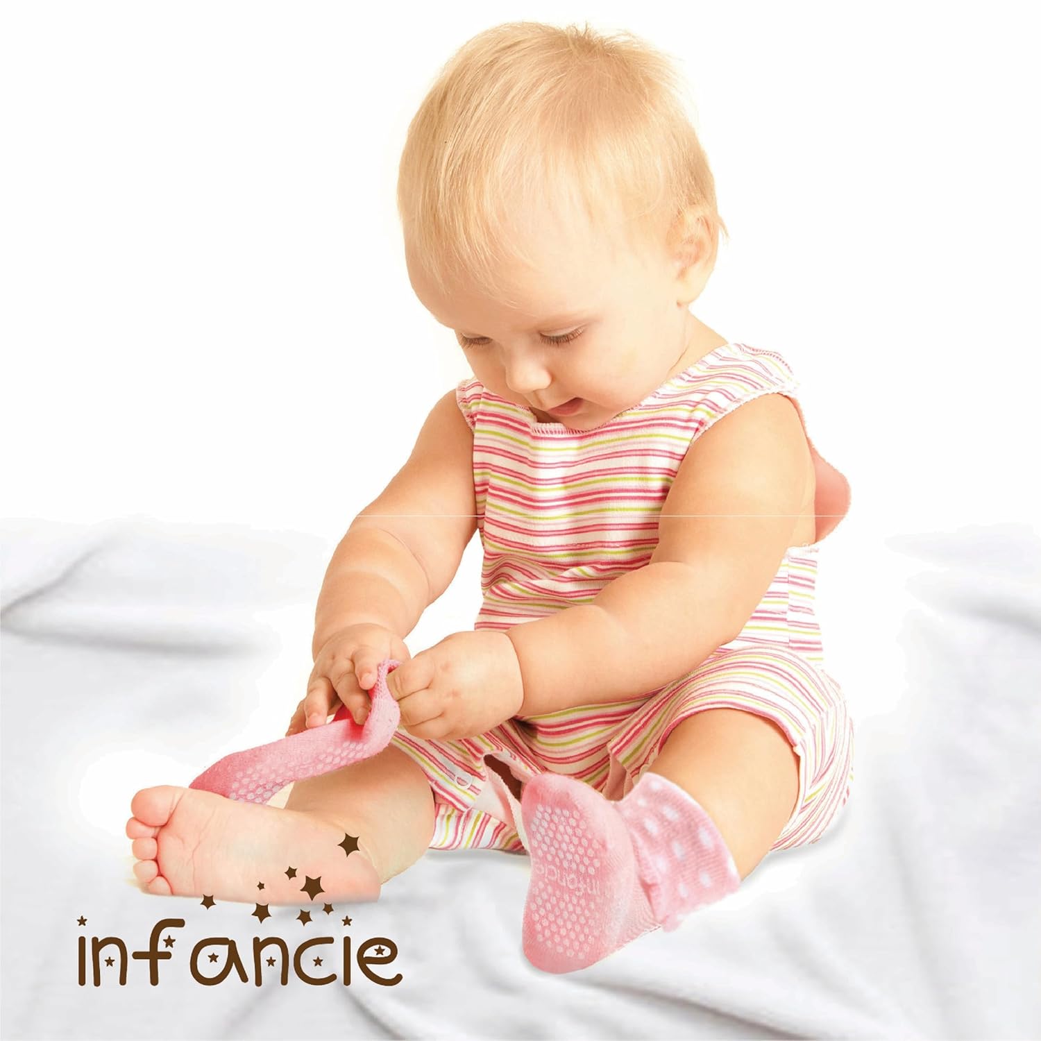 Baby Socks Cotton For Girls 12 Pairs – Soft And Comfortable Baby Girl Socks 0-6 Months, Adorable Sock Shoes For Baby Girl, Gift For Newborns - Image 5