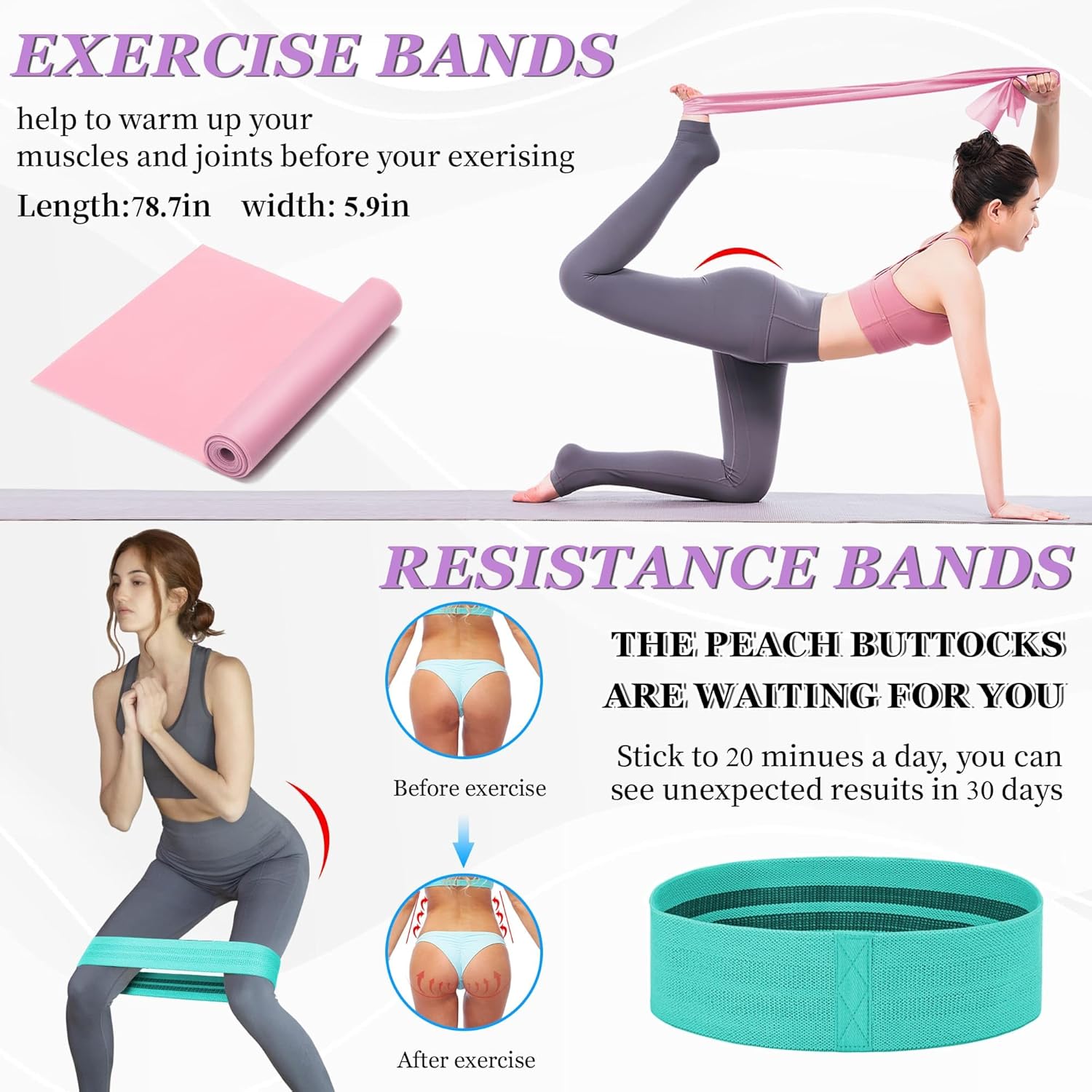 All in One Yoga Wheel Set, Soft Foam Roller Wheel for Back Pain & Stretching, Yoga Blocks 2 Pack with Strap, Trigger Point Therapy Massage Ball for Deep Tissue, Yoga Starter Kit for Beginner - Image 5