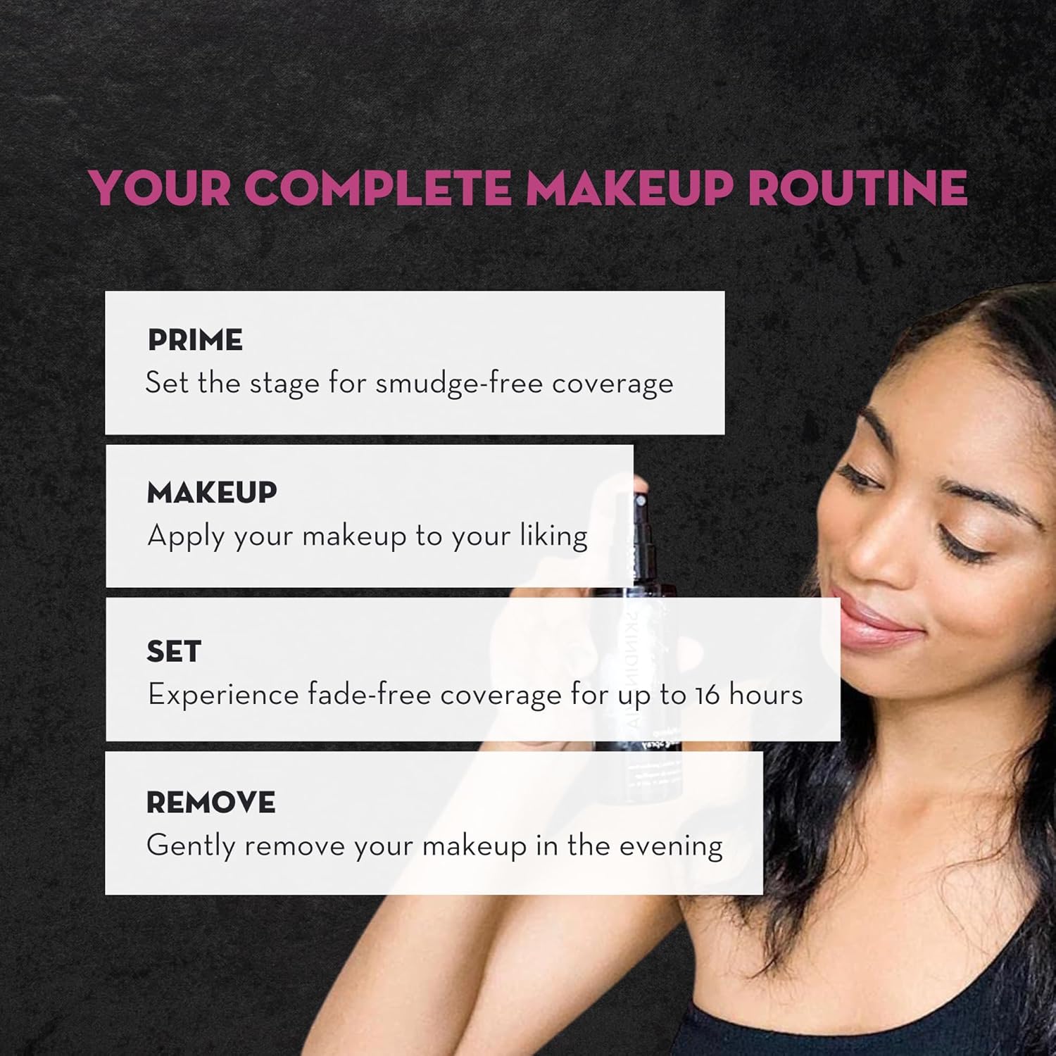 Skindinavia The Makeup Finishing Spray, Bridal Makeup Cooling Setting Spray, All-Day Wear, Long-Lasting Up to 16+ Hours, Heat-Resistant & Waterproof, Wedding Day, Bridal Shower Gift, 2.0 Oz - Image 9