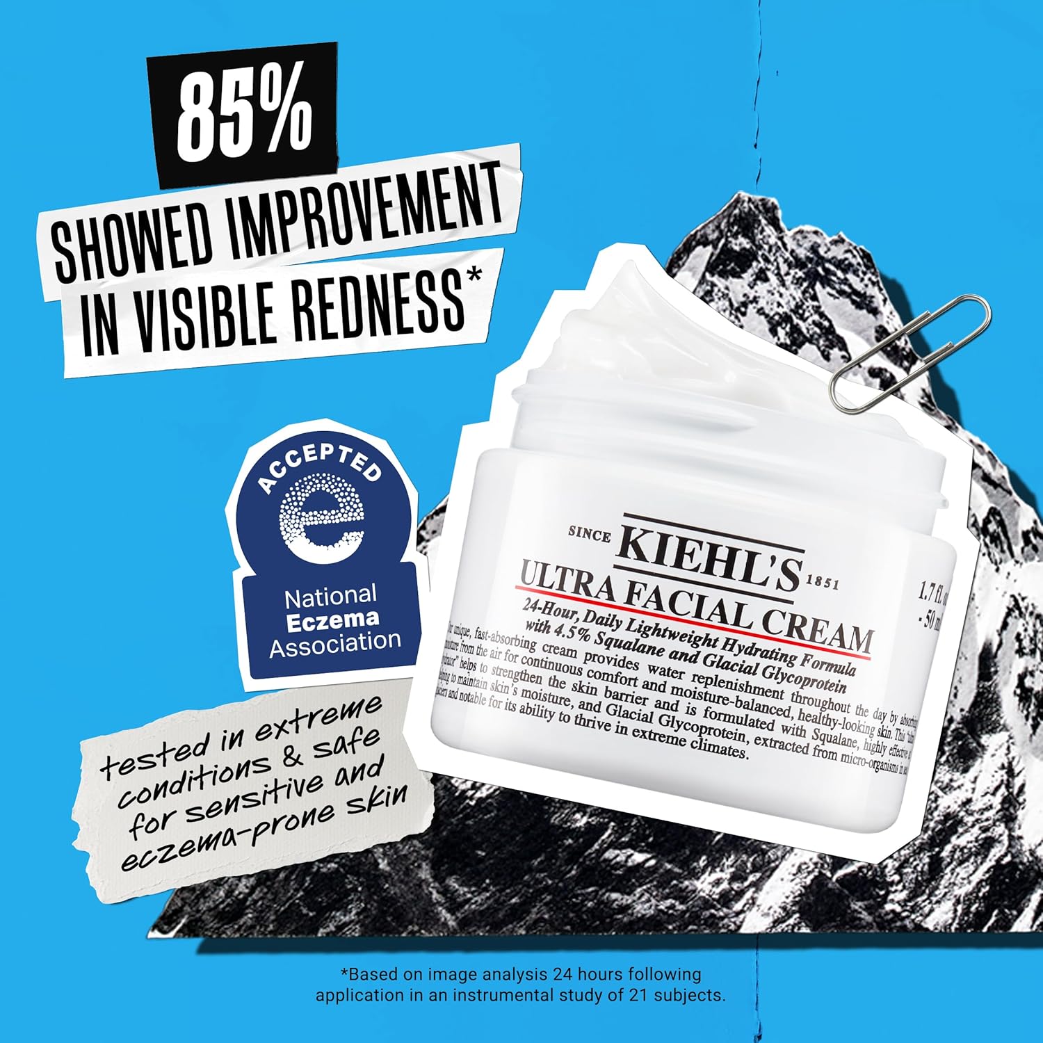 Kiehl's Ultra Facial Cream, with 4.5% Squalane to Strengthen Skin's Moisture Barrier, Skin Feels Softer and Smoother, Long-Lasting Hydration, Easy and Fast-Absorbing, Suitable for All Skin Types - Image 5