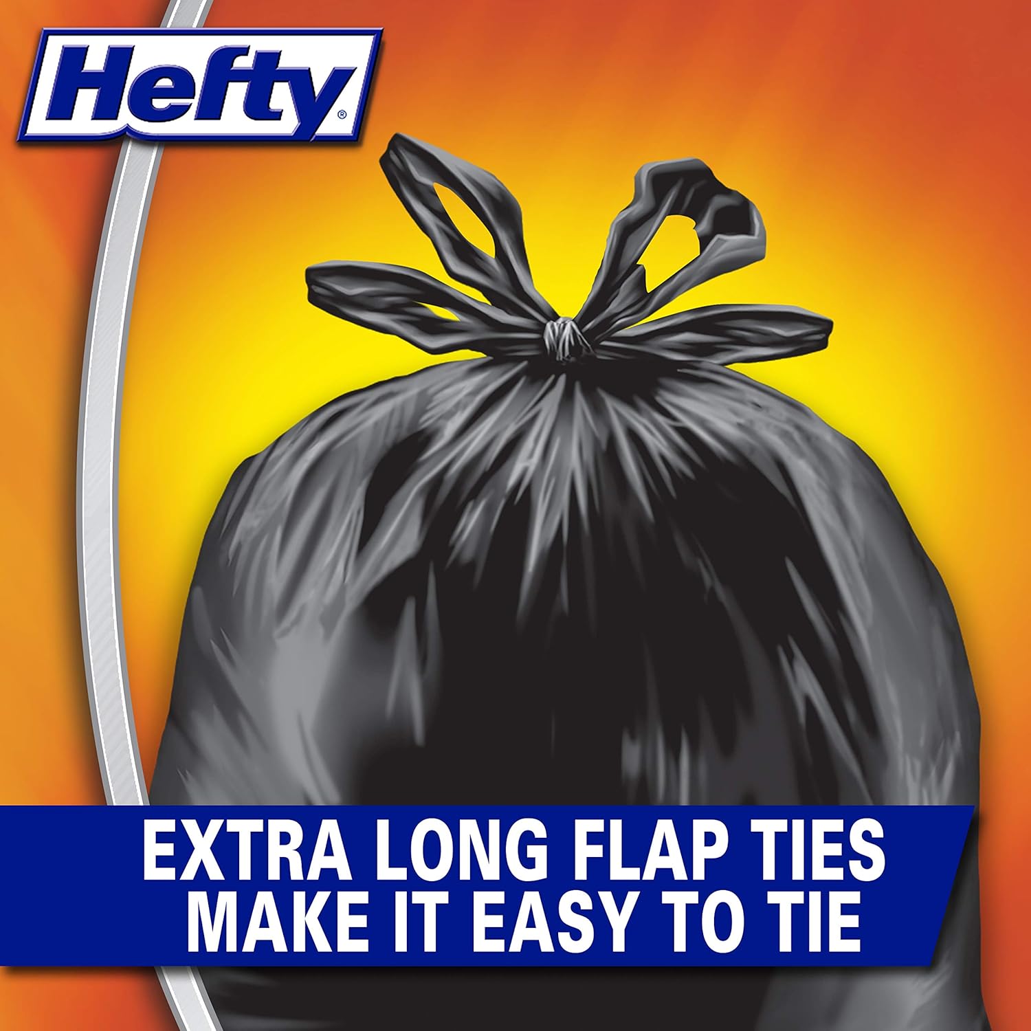 Hefty Load & Carry Heavy Duty Contractor Large Trash Bags, 42 Gallon, 26 Count - Image 4