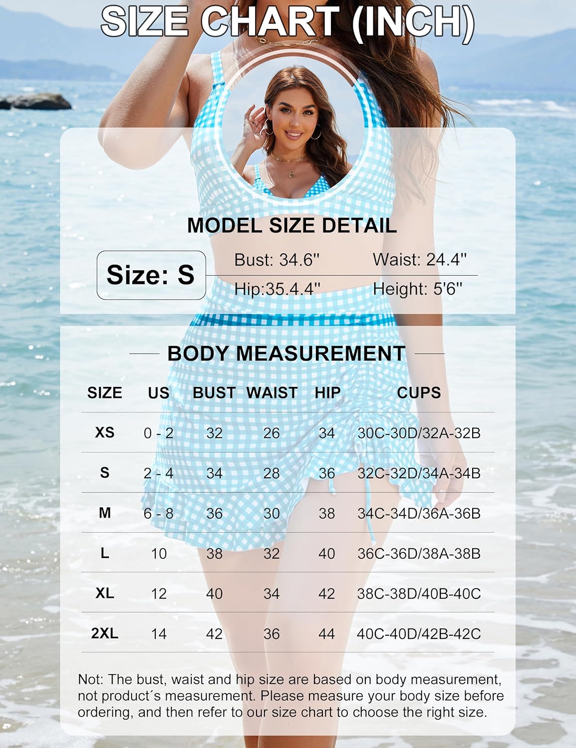 Blooming Jelly Women's High Waisted Bikini Sets Tummy Control Bathing Suit Two Piece Swim Suit 2026 Retro Swimsuit - Image 6