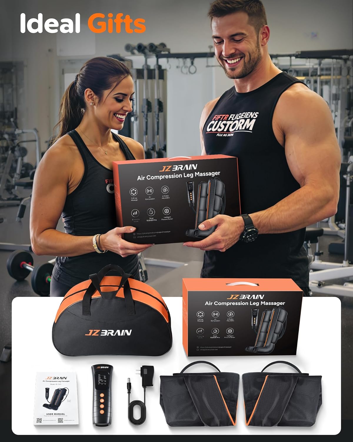 Sequential Air Compression Recovery System : Professional Full Leg Compression Boots for Circulation and Pain Relief - Sequential Device for Muscle Relaxation - Image 9