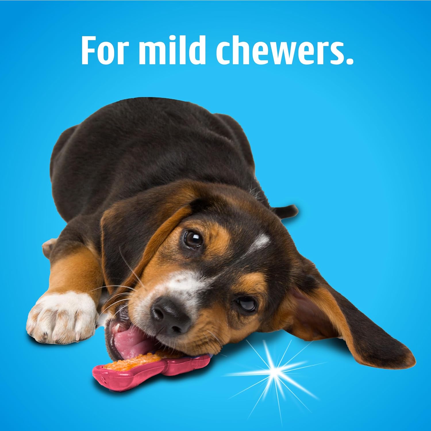 Hartz Chew 'n Clean Dental Duo Dog Treat & Chew Toy, Color Varies, Large, 3 Pack - Image 5