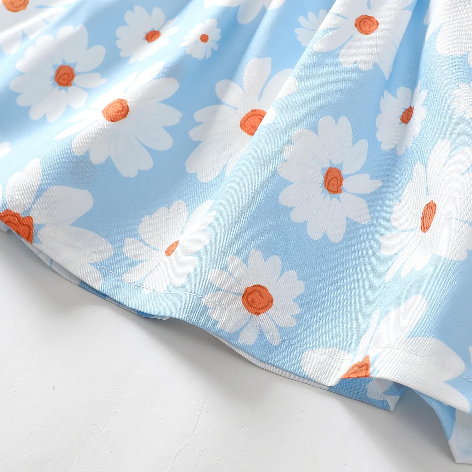Newborn Infant Baby Girl Dress Toddler Girl Clothes Halter Backless Sleeveless Flower Sundress Summer Dresses for Girl - Image 7