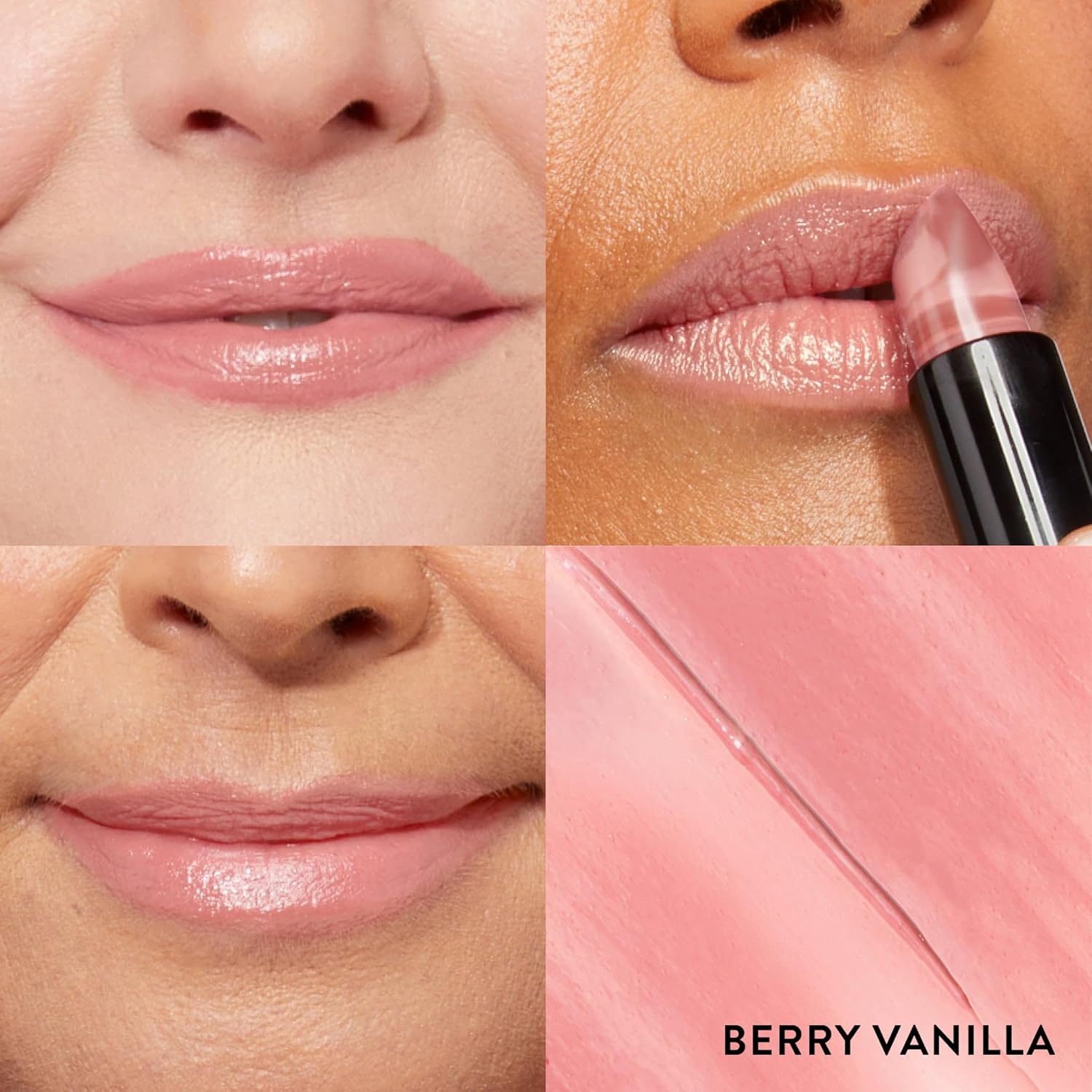 LAURA GELLER NEW YORK Italian Marble Sheer Lipstick - Berry Vanilla - Hydrating & Lightweight - Vitamin E & Caster Seed Oil - Cream Finish - Image 2
