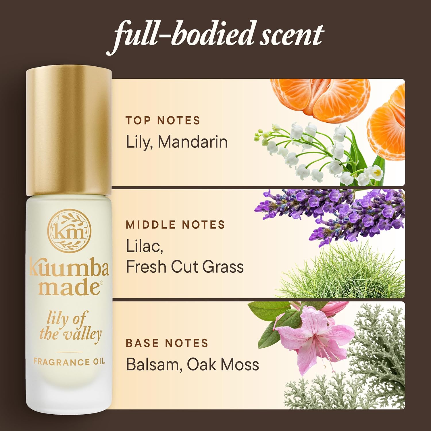 Kuumba Made Lily Of The Valley Fragrance Oil, Long-Lasting Scented Oil Perfume Roller, Vegan, Alcohol-Free, 0.15 Fl Oz - Image 5