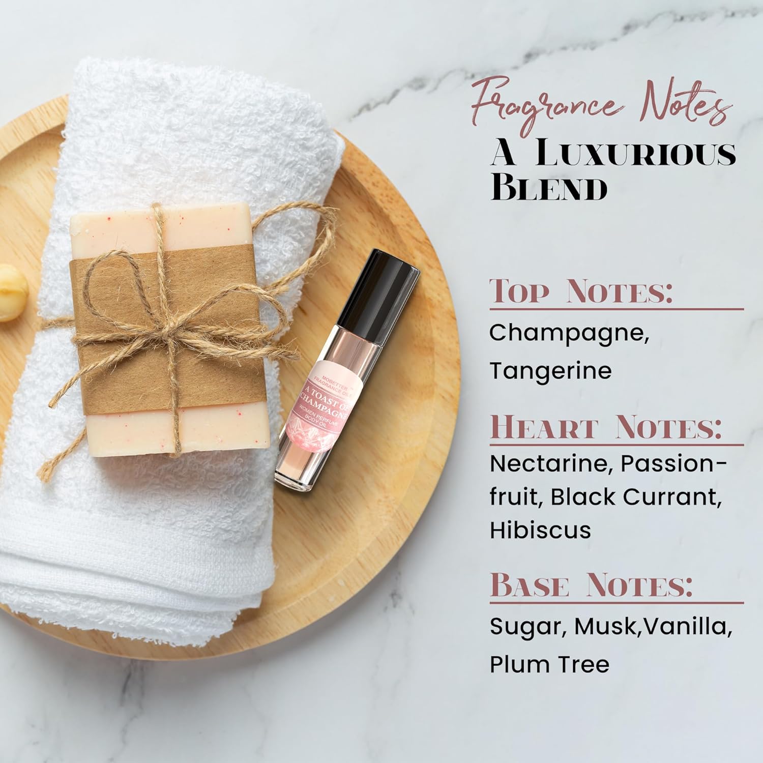 MOBETTER FRAGRANCE OILS A Toast of Champagne Women perfume Body Oil - Image 5