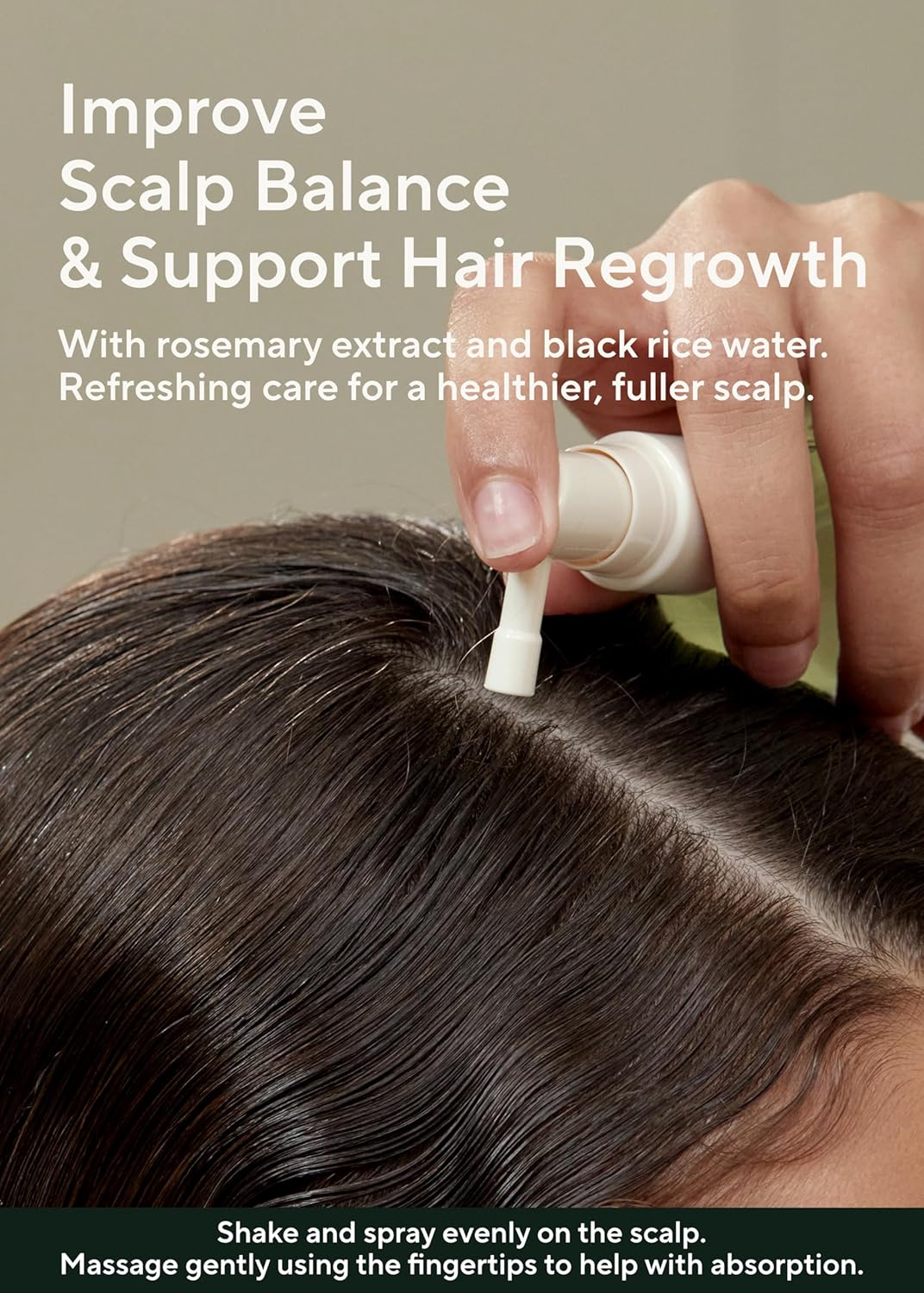 AROMATICA Root Enhancer Rosemary Water for Hair Growth spray - with Rosemary hair oil & caffeine & biotin - Korean hair care for hair thinning & hair loss - free from silicone, paraben and sulfate - Image 5