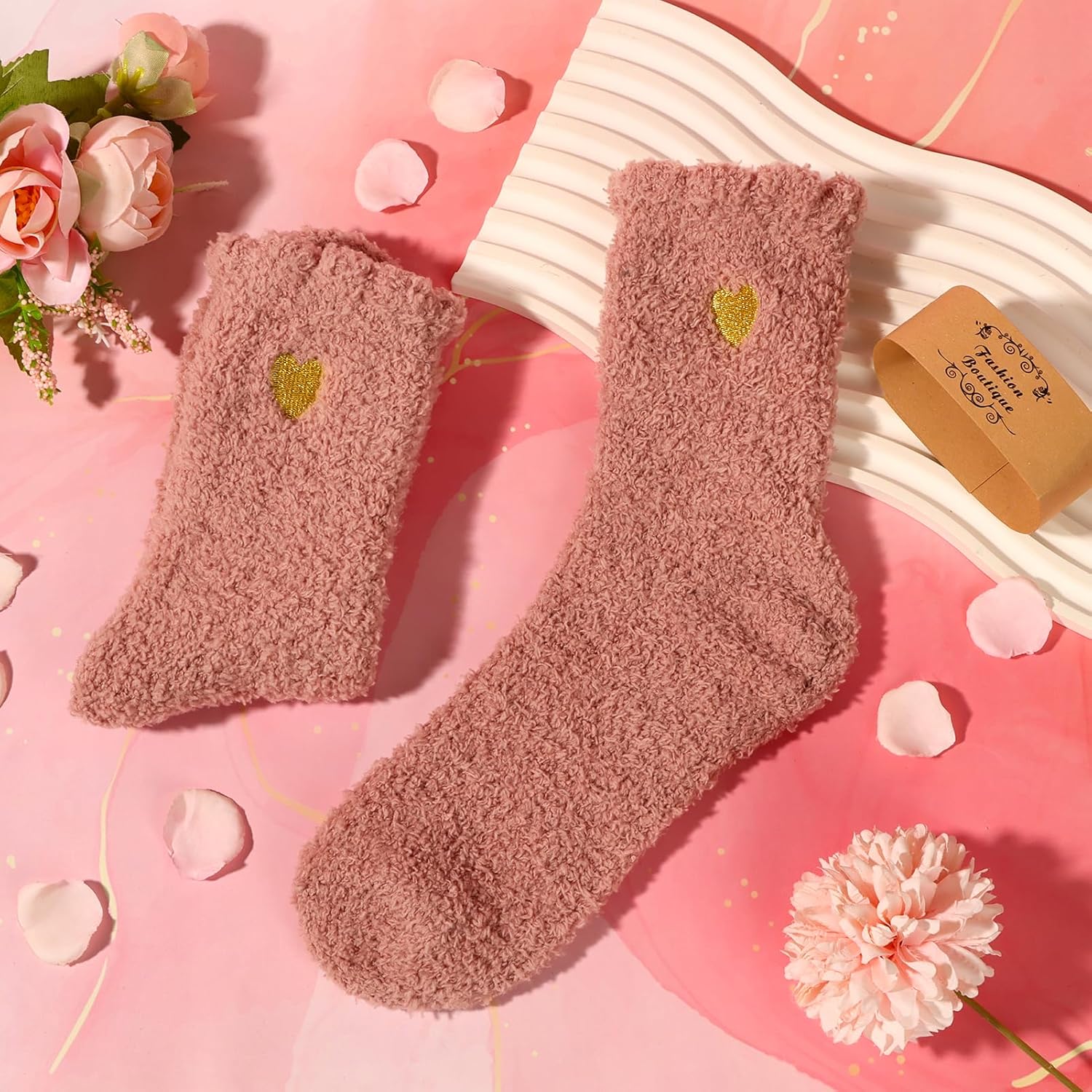 Birthday Gifts for Women Friendship, Pink Relaxing Spa Gifts Basket Set for Women, Self Care Gifts Unique Happy Birthday Gift Idea for Mom Her Best Friends Sister Wife Girlfriend Coworker Teacher - Image 7