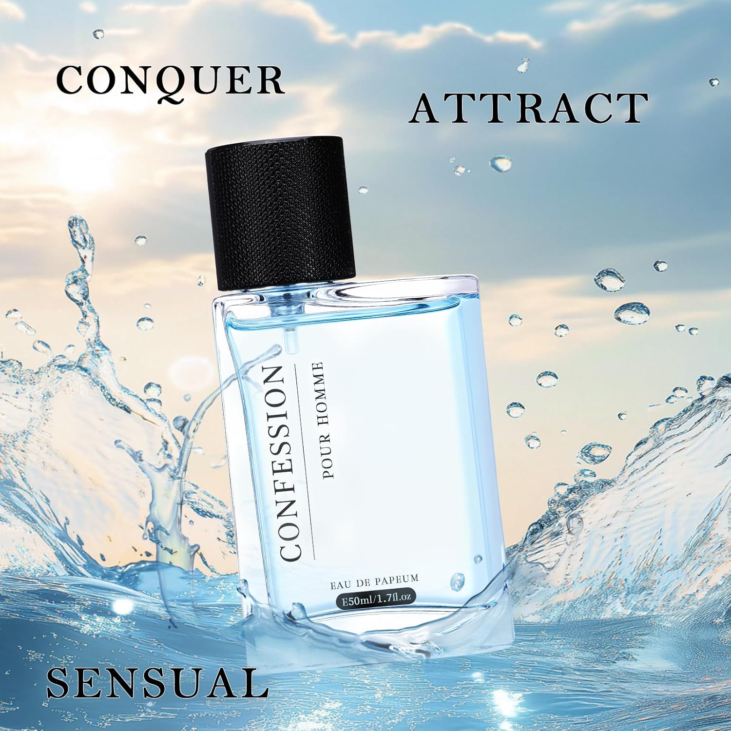 Women's Eau de Toilette perfume Long acting spray perfect, high white cologne 50ML Luxury Fragrances for Women, Fruit-scented portable perfume. Eau de Parfum Spray. Used for a date night dinner. - Image 3
